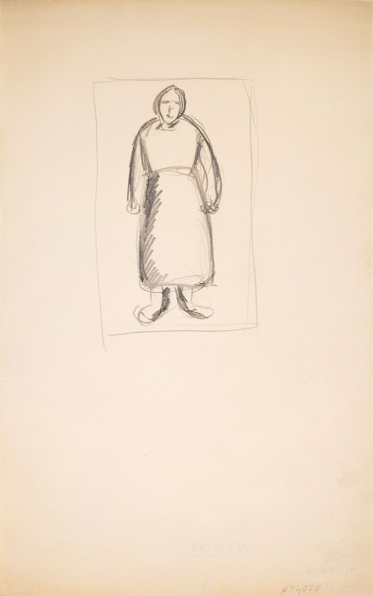 Крестьянка, Kazimir Malevich, 1928-1929