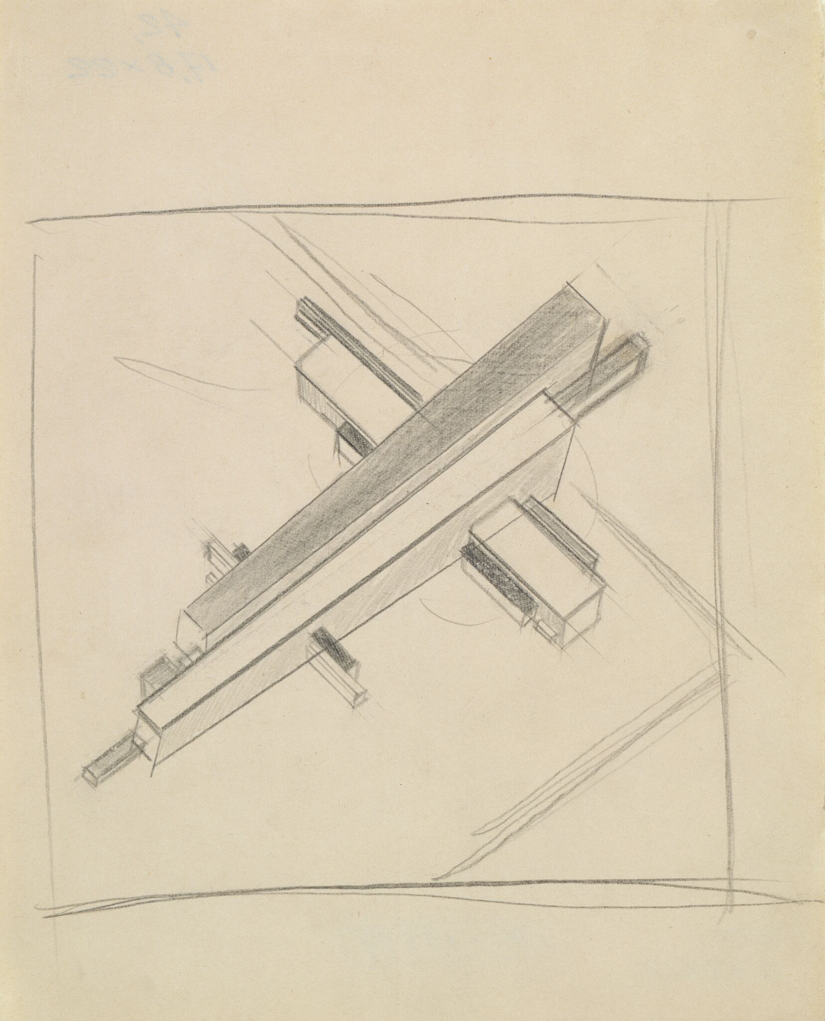 Архитектон, Il'ia Chashnik, 1924-1925