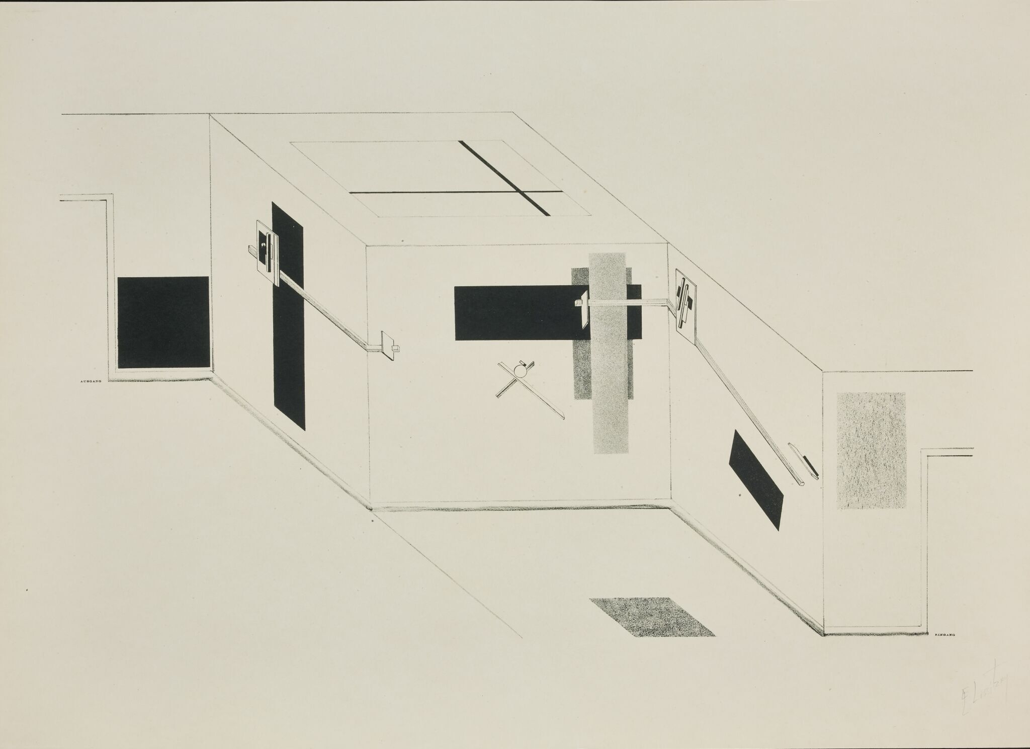 Папка проунов (Kestnermappe), El Lissitzky, 1923