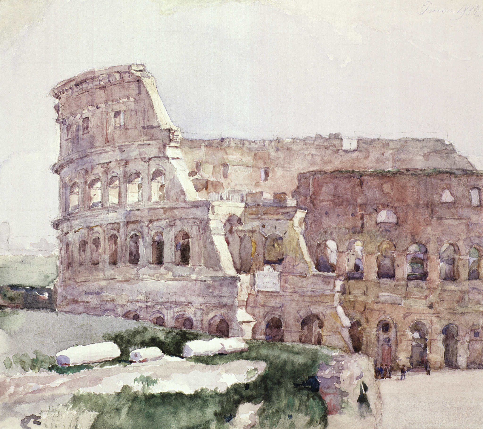Колизей, Vasily Surikov, 1884