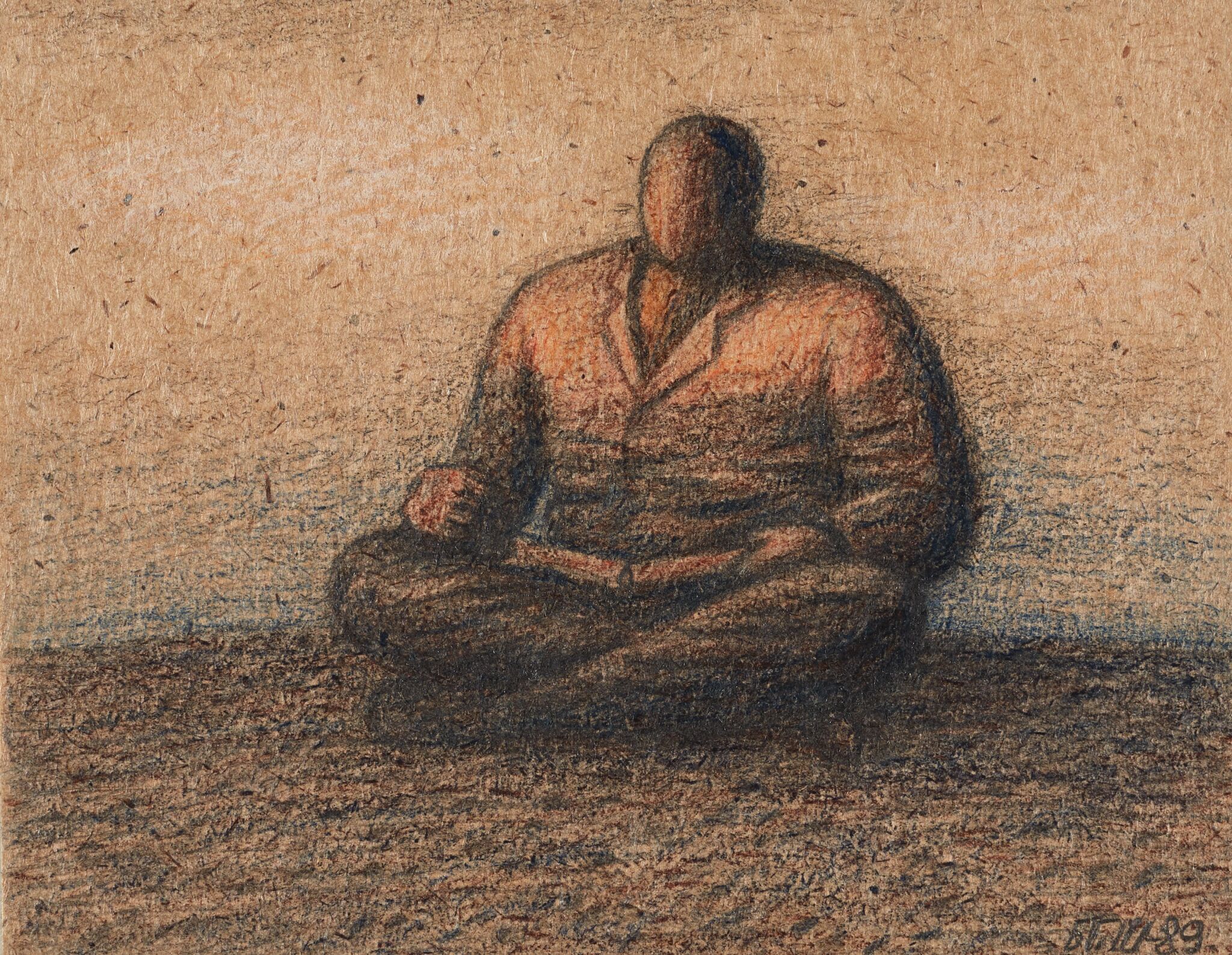 Лист №8. Из серии «Миниатюры. Архаика», Garif Basyrov, 1989