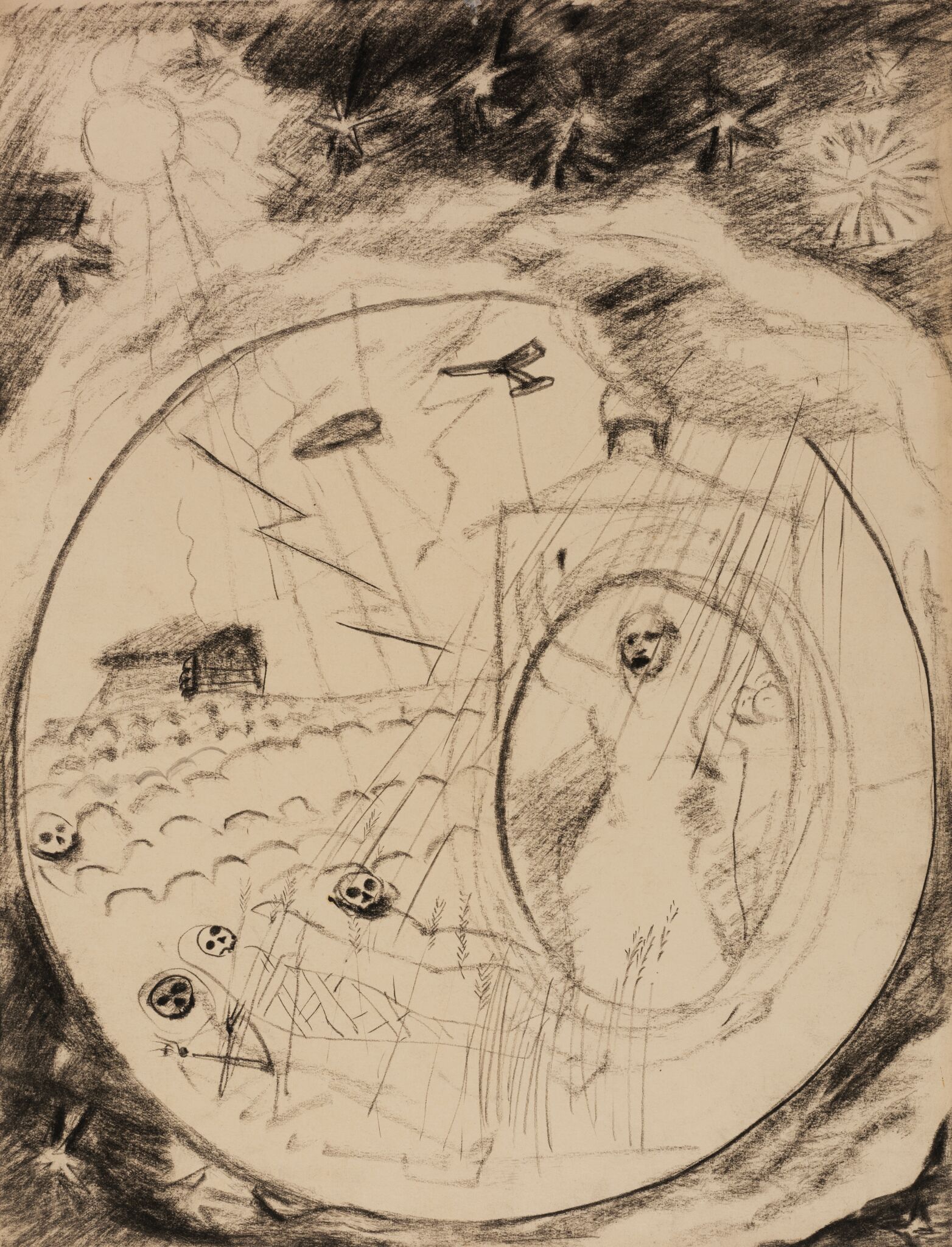 Овладение метеорическим процессом, Vasily Chekrygin, 1921