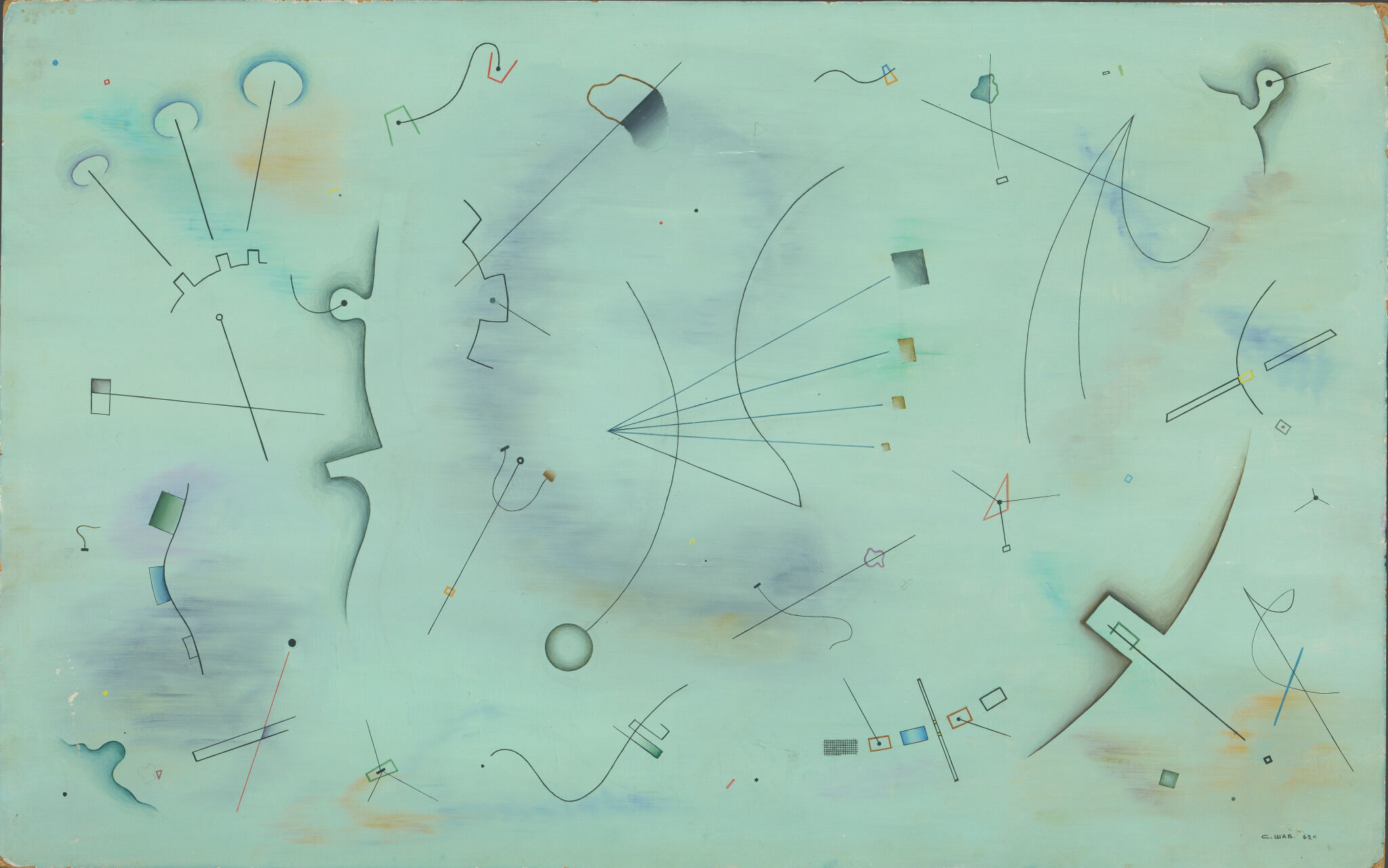 Прохладный джаз. Из серии «Джазовые синкопы», Sergej Sjablavin, 1962