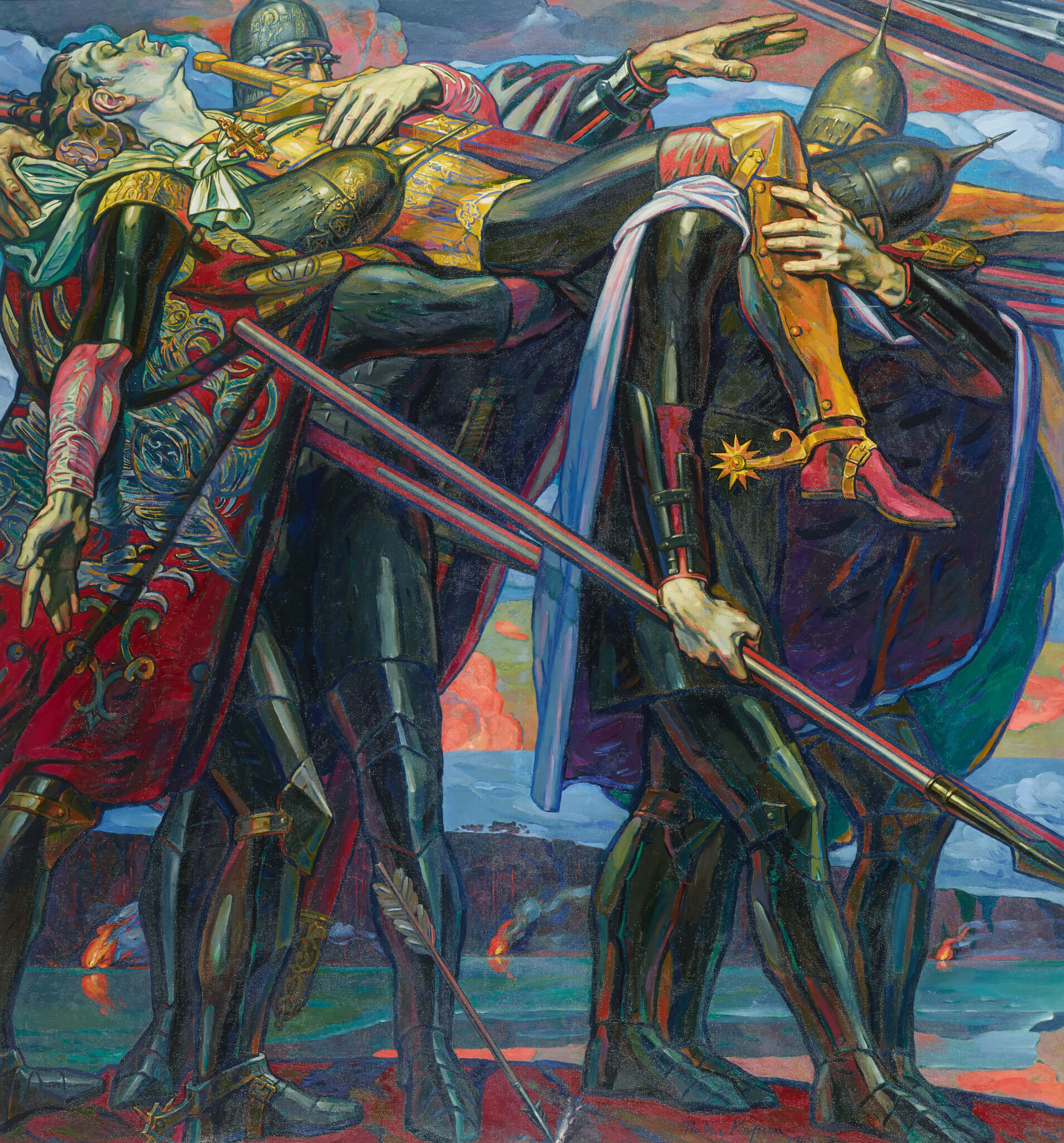 Сполохи, Pavel Korin, 1966