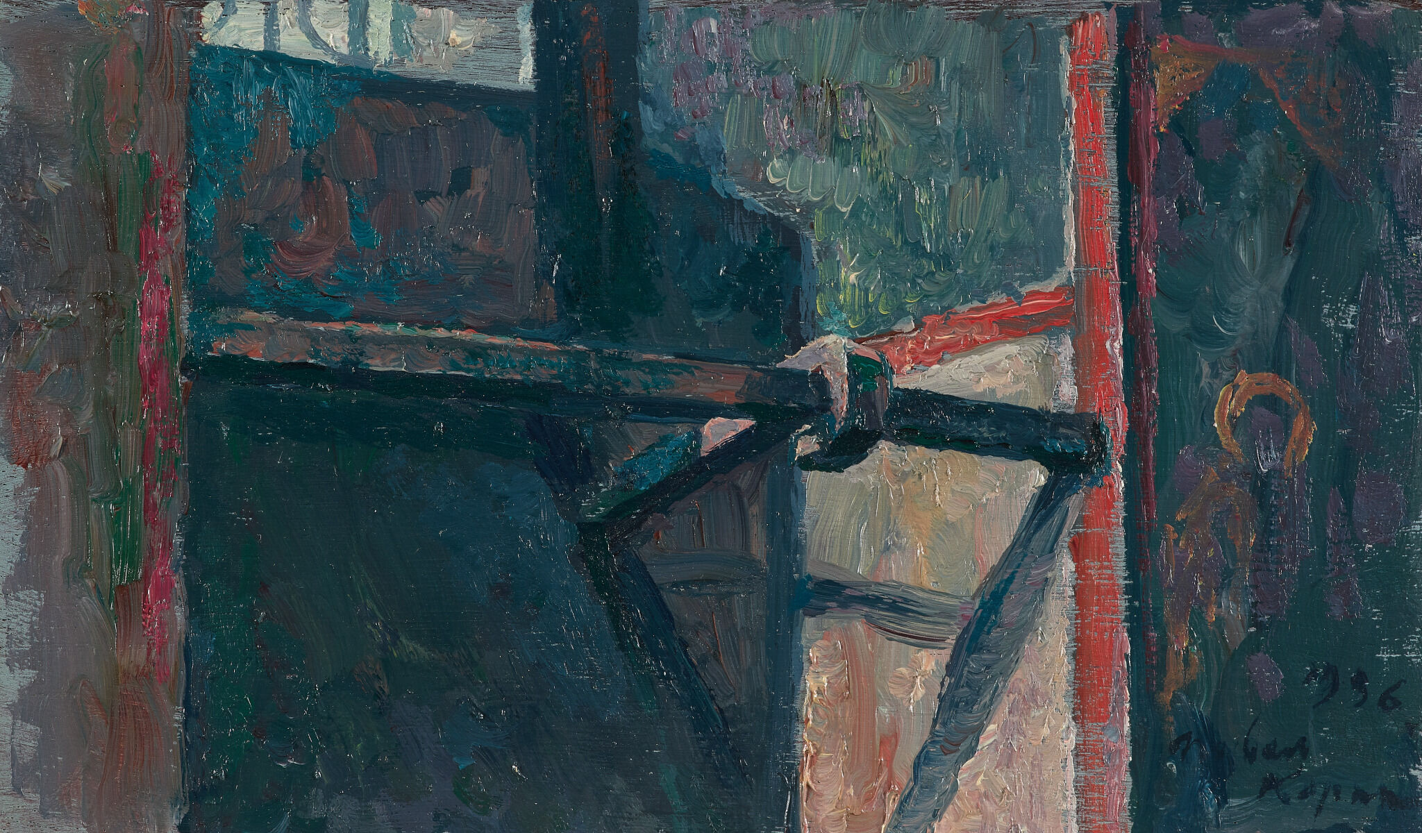 Интерьер Успенского собора, Pavel Korin, 1936