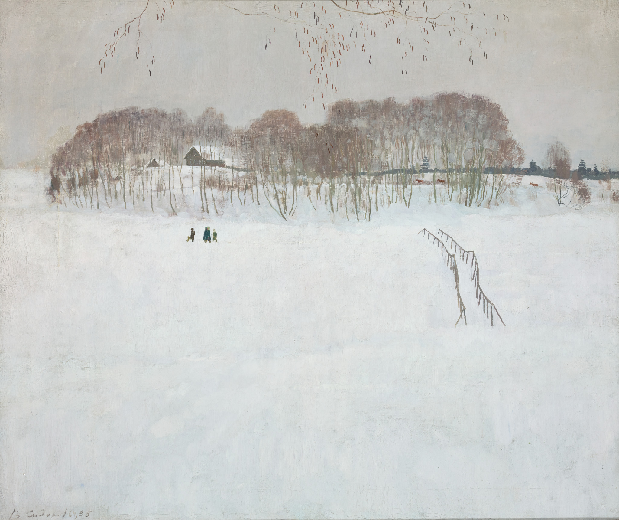 Белым снегом, Valentin Sidorov, 1964