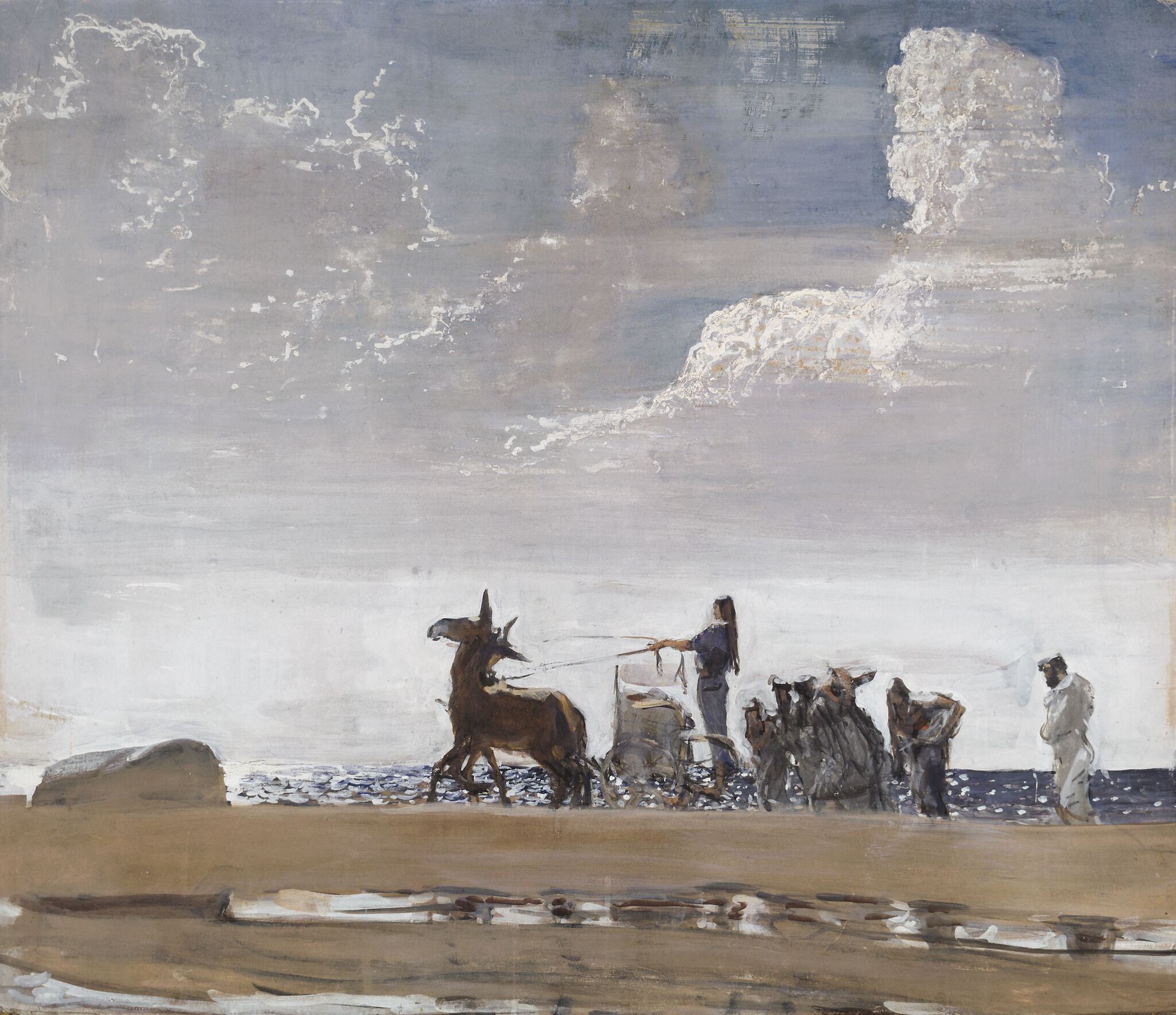 Одиссей и Навзикая, Valentin Serov, 1910