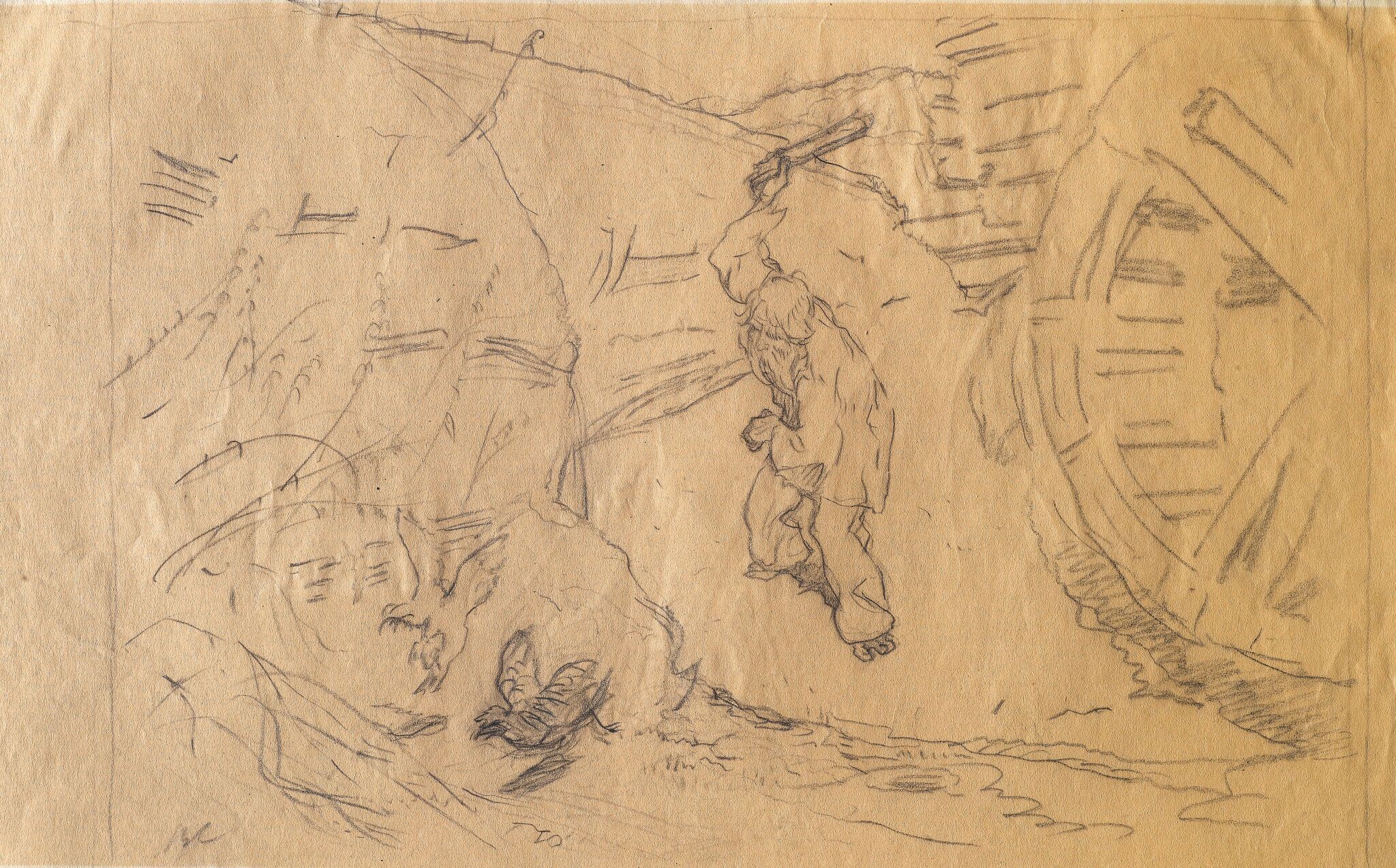 «Мельник», Valentin Serov, 1895–1911