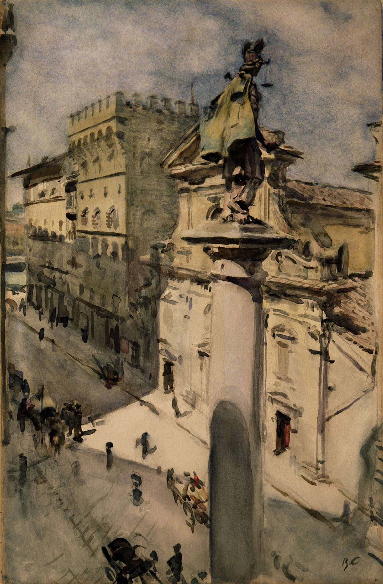 Флоренция, Valentin Serov, 1904