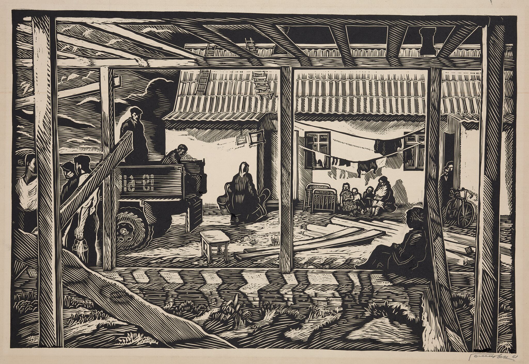 Обыкновенный день, Illarion Vladimirovich Golitsyn, 1961