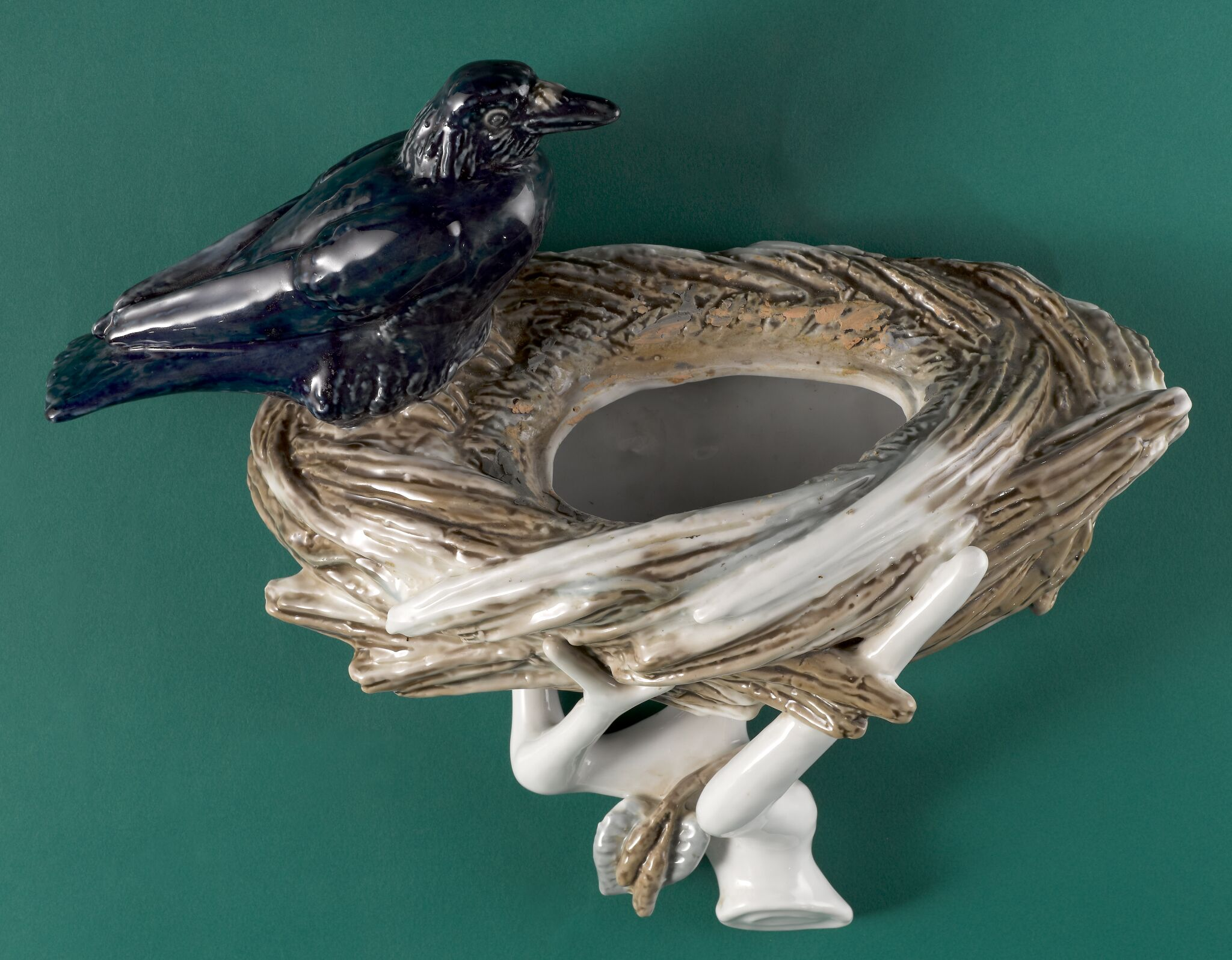 Семья (Грачи). Настенная скульптура, Alexei Georgiyevich Sotnikov, 1957
