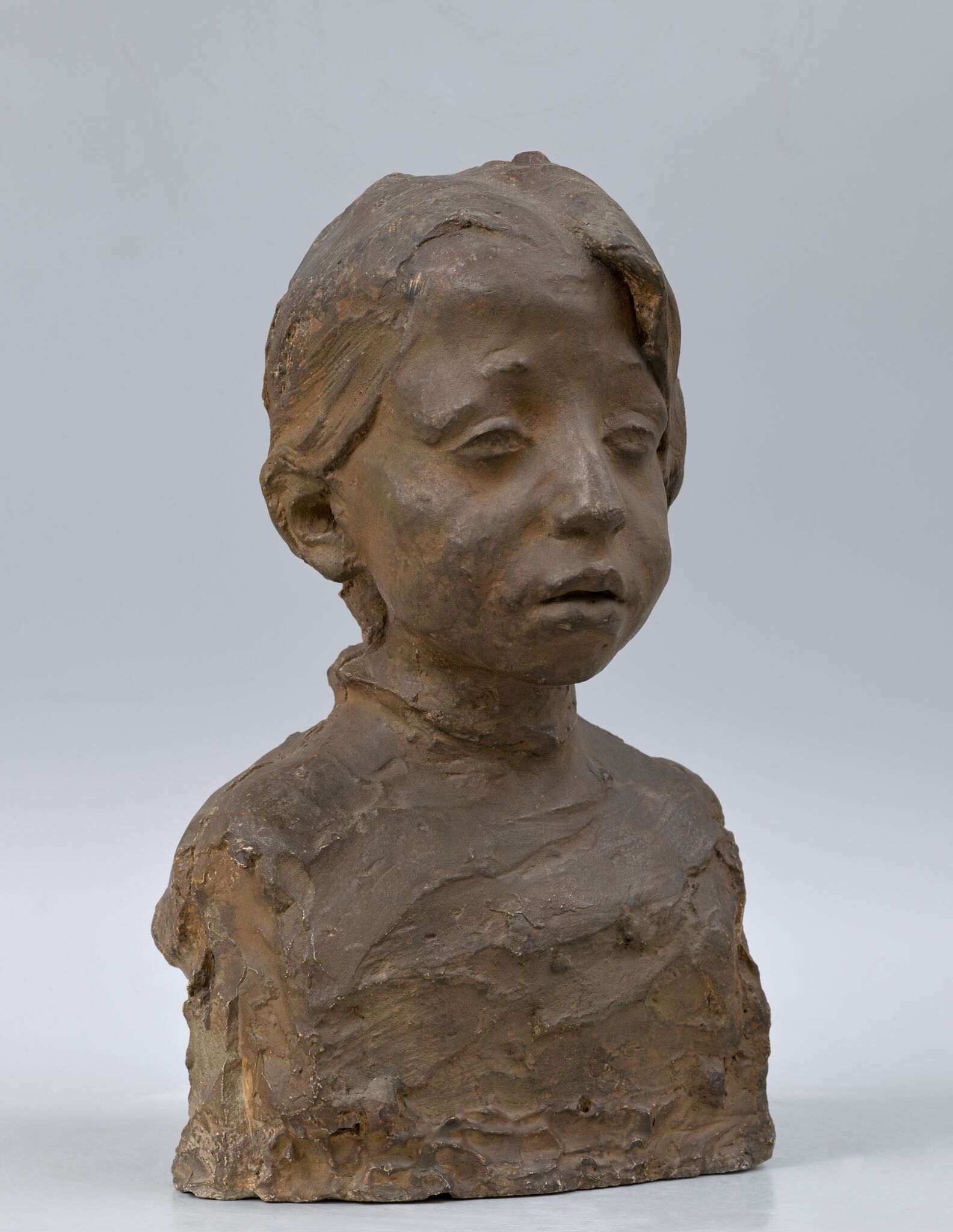 Девочка. Манька., Anna Golubkina, 1899