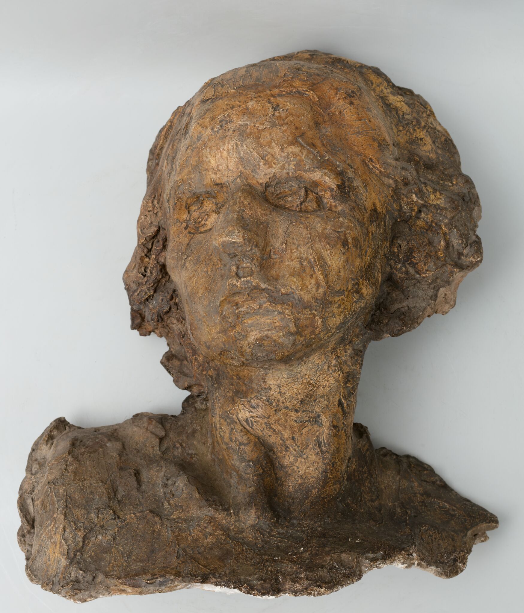 Голова девушки, Anna Golubkina, 1911