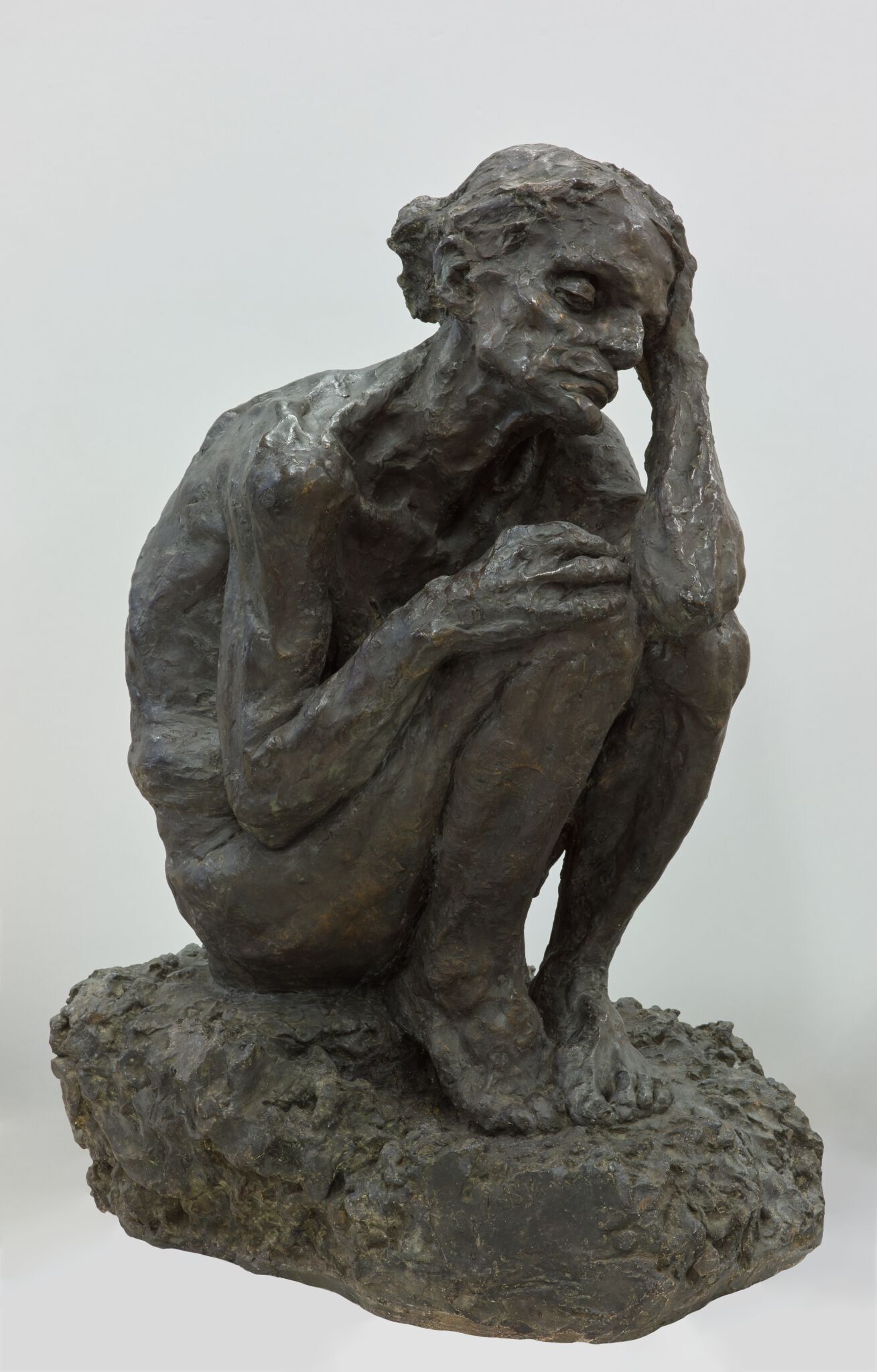 Старость, Anna Golubkina, 1898
