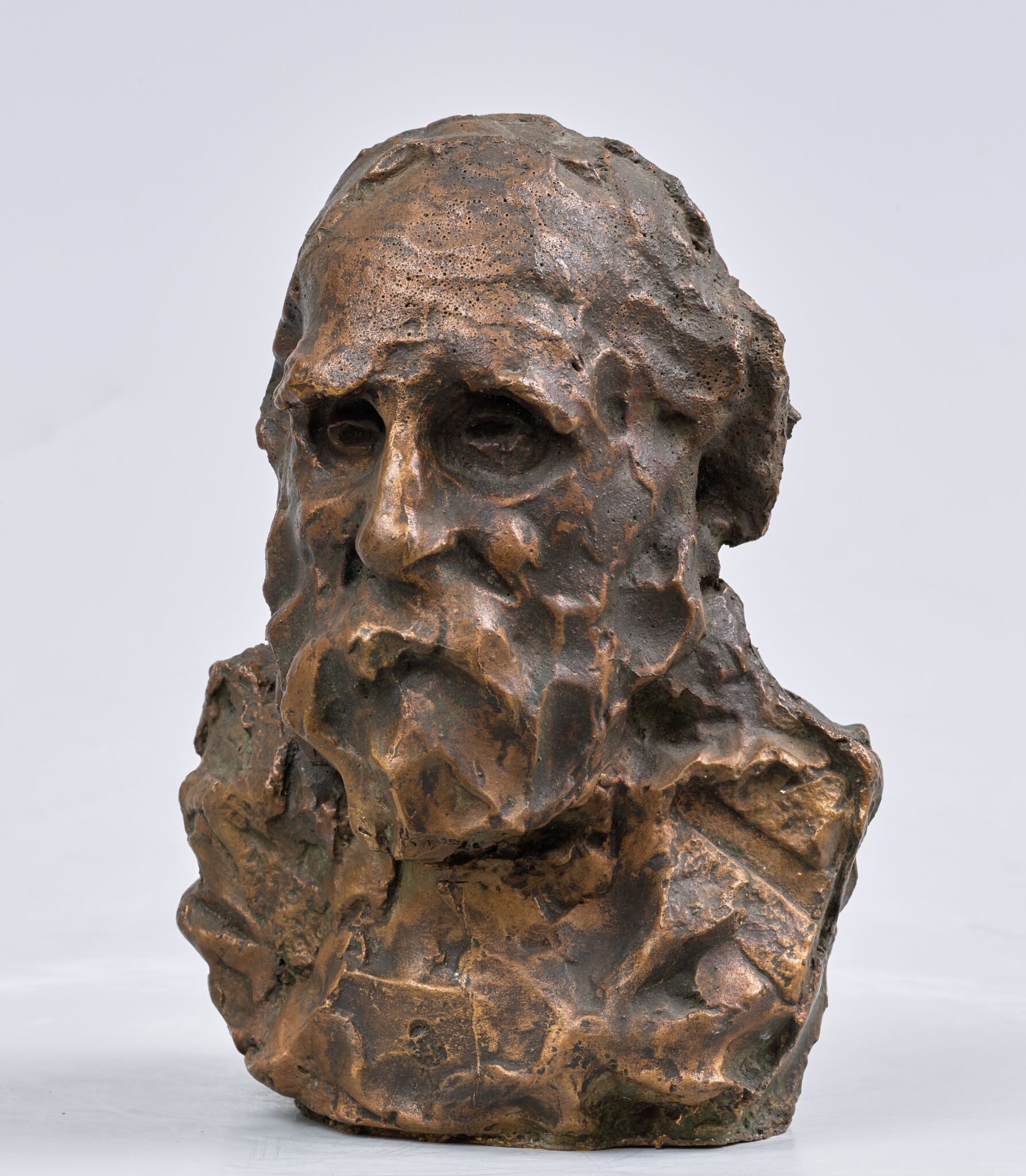 Старик. Бюст, Anna Golubkina, 1900