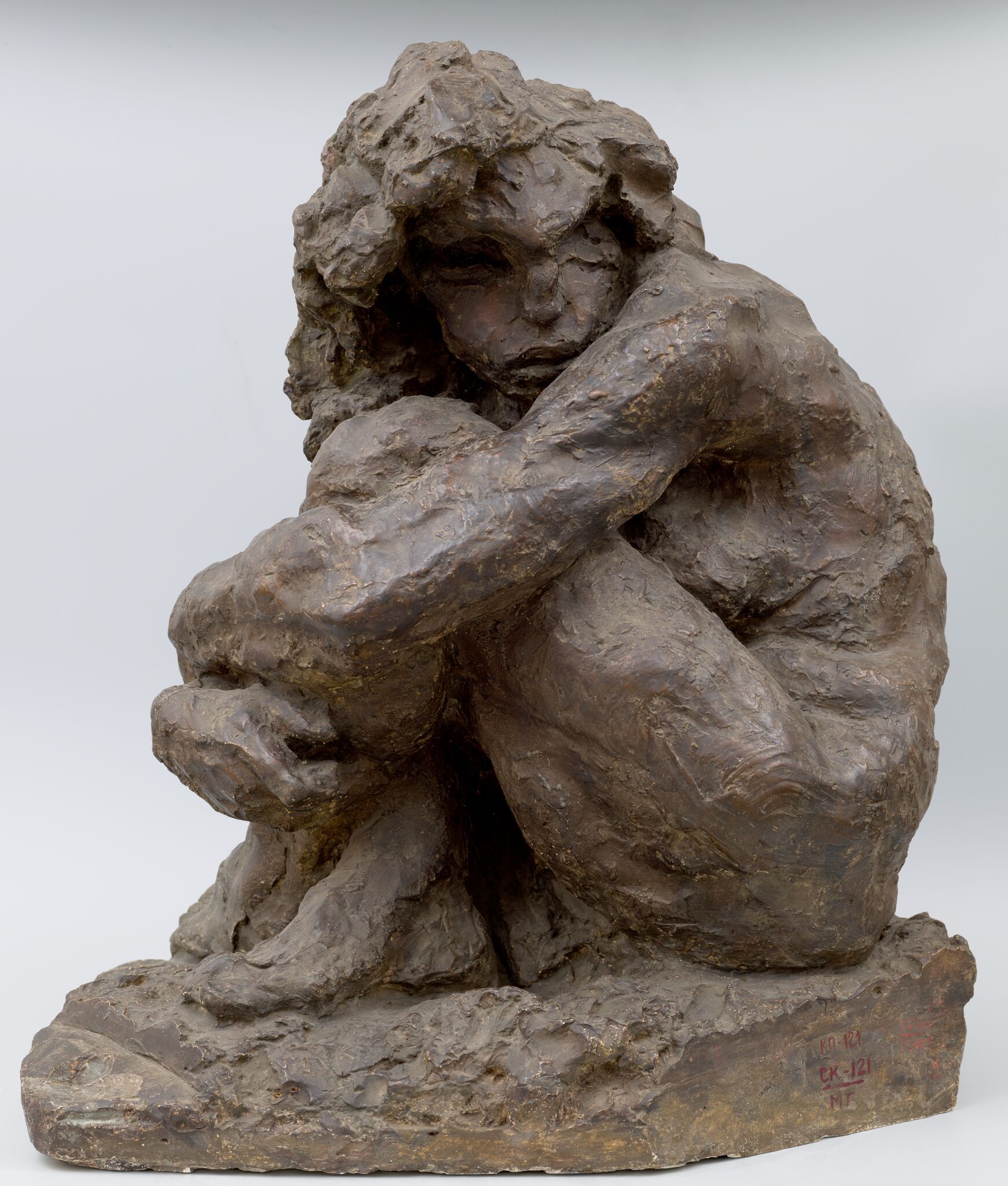 Женская фигура к камину «Огонь», Anna Golubkina, 1900