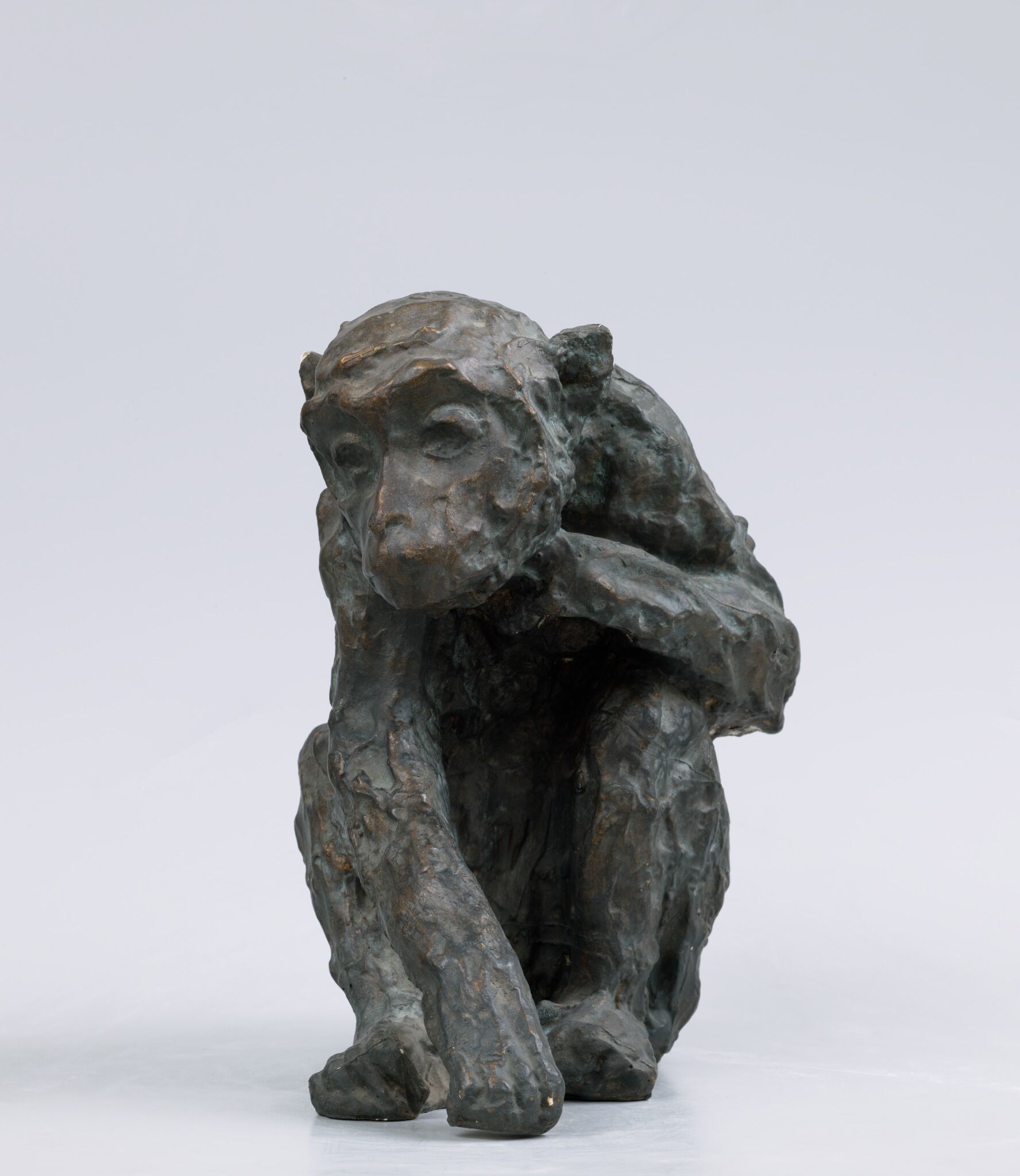 Обезьянка, Anna Golubkina, 1901