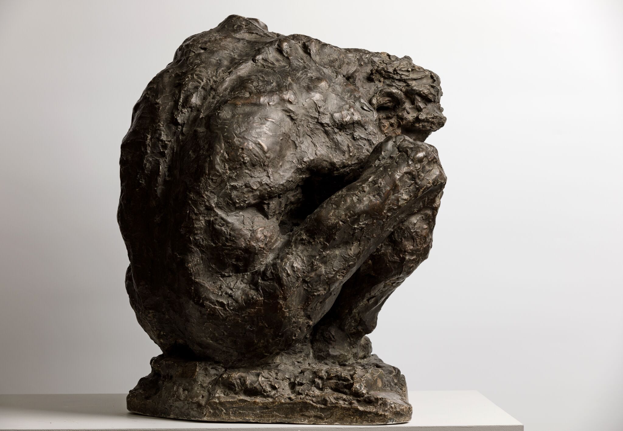 Огонь. Мужская фигура к камину, Anna Golubkina, 1900