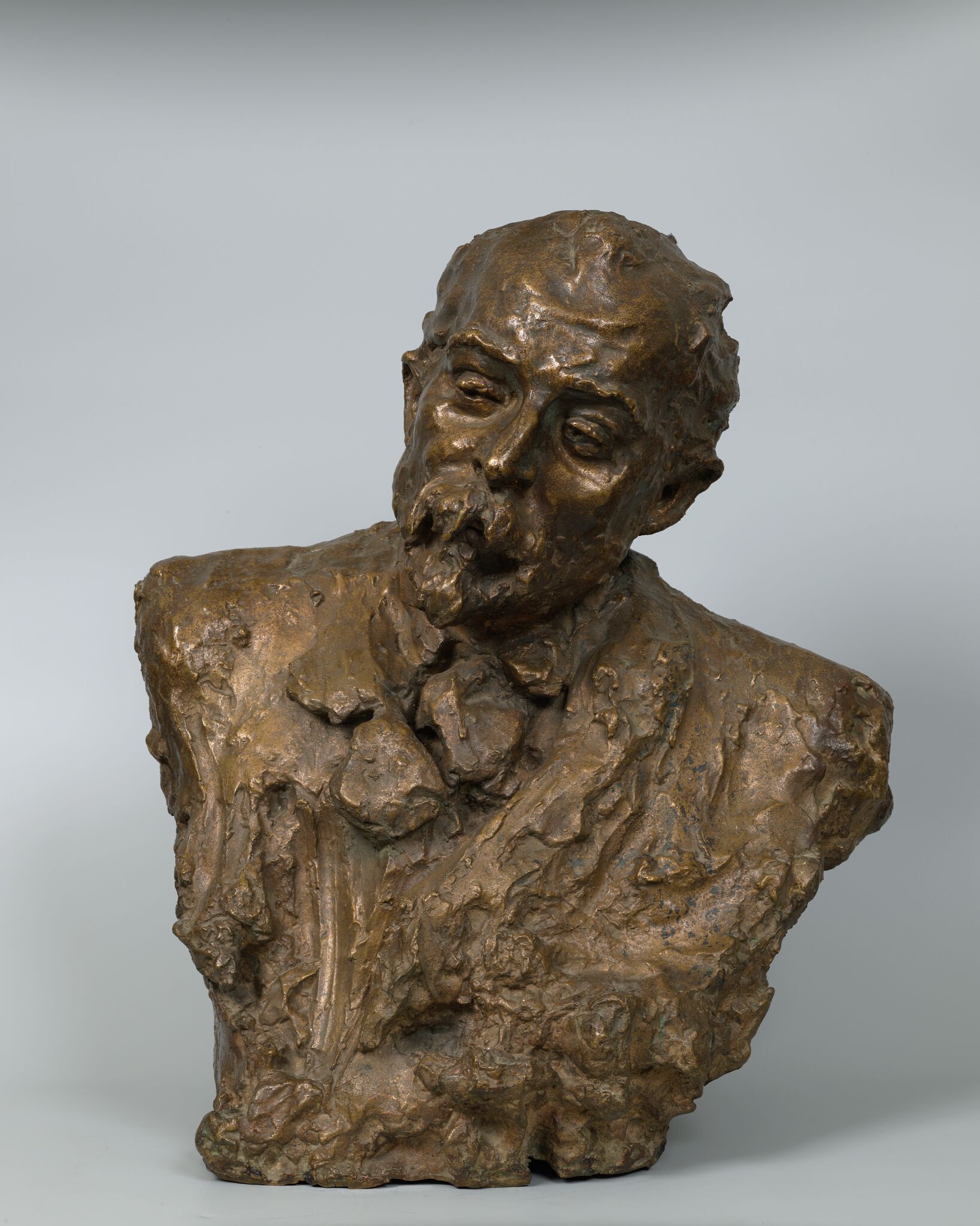 Портрет живописца В.В. Переплетчикова, Anna Golubkina, 1899
