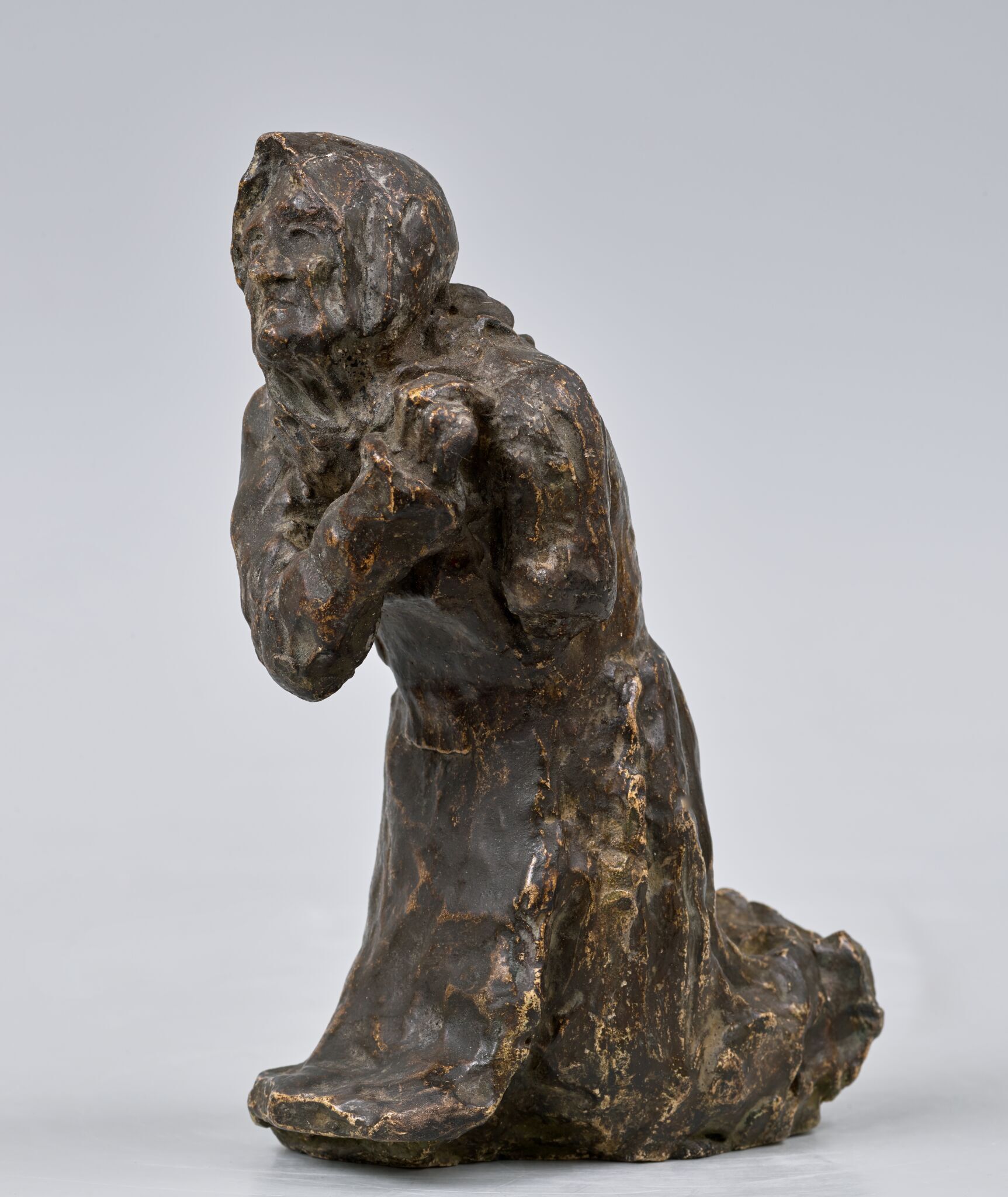 Молящаяся старуха, Anna Golubkina, 1889