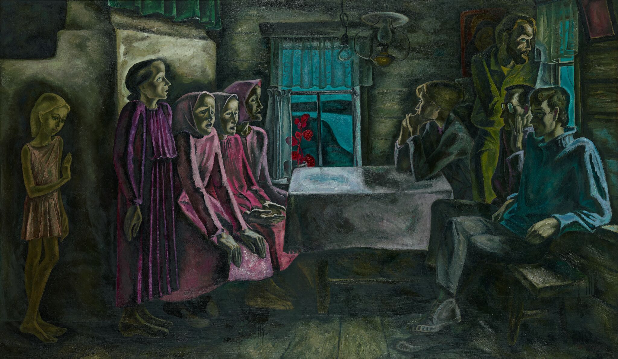 Северная песня. «Ой, да как всех мужей побрали на войну», Victor Popkov, 1968