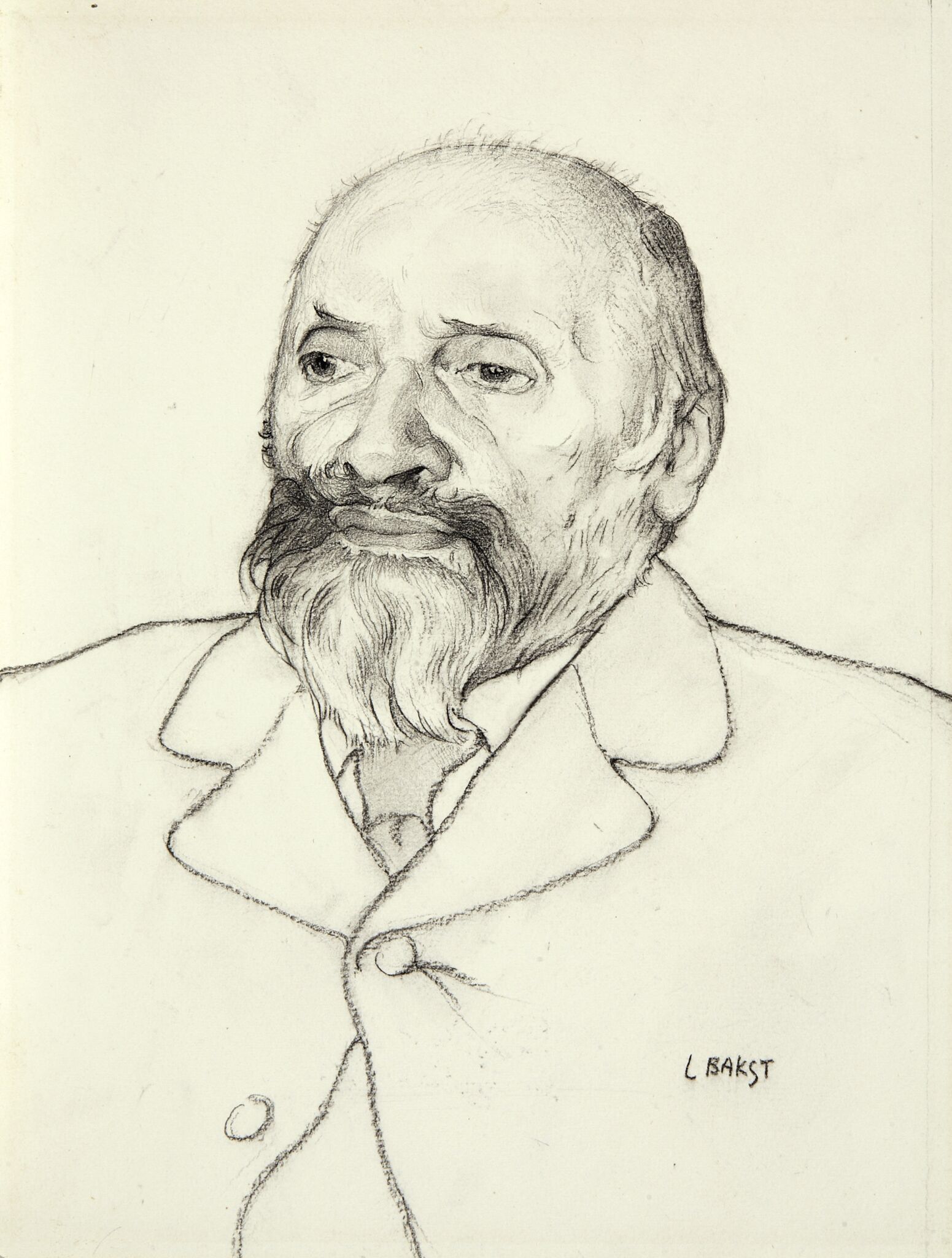 Портрет М.А. Балакирева, Léon Bakst, Ivan Bilibin, Leonid Brailovskii, Sergei Chekhonin, L. E. Chirikov, Natalia Goncharova, Boris Grigor'ev, Boris Kustodiev, Mikhail Larionov, Georgi Shlikht, late 19th – early 20th century