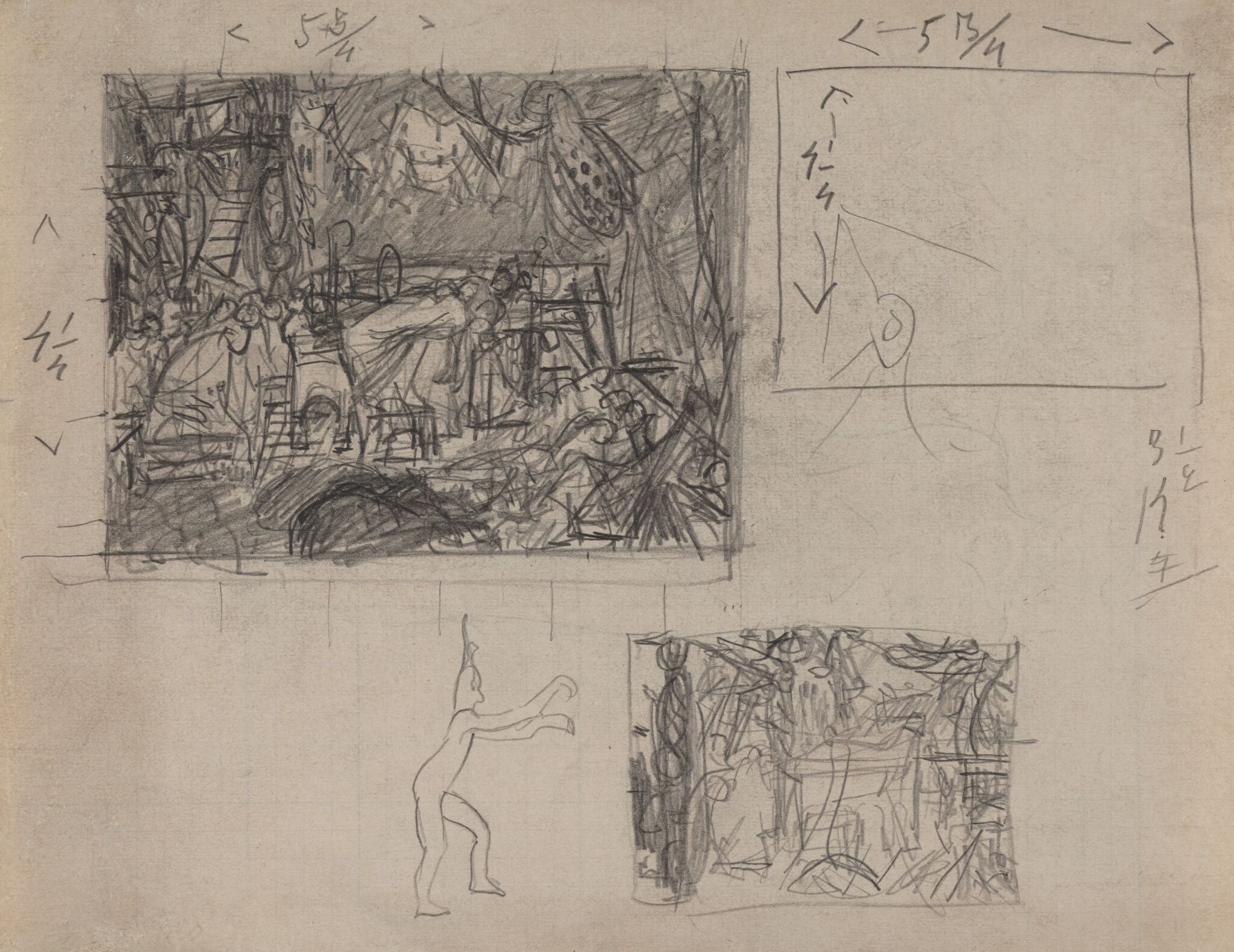 Спящая царевна. Эскизы, Viktor Vasnetsov, between 1898 and 1900