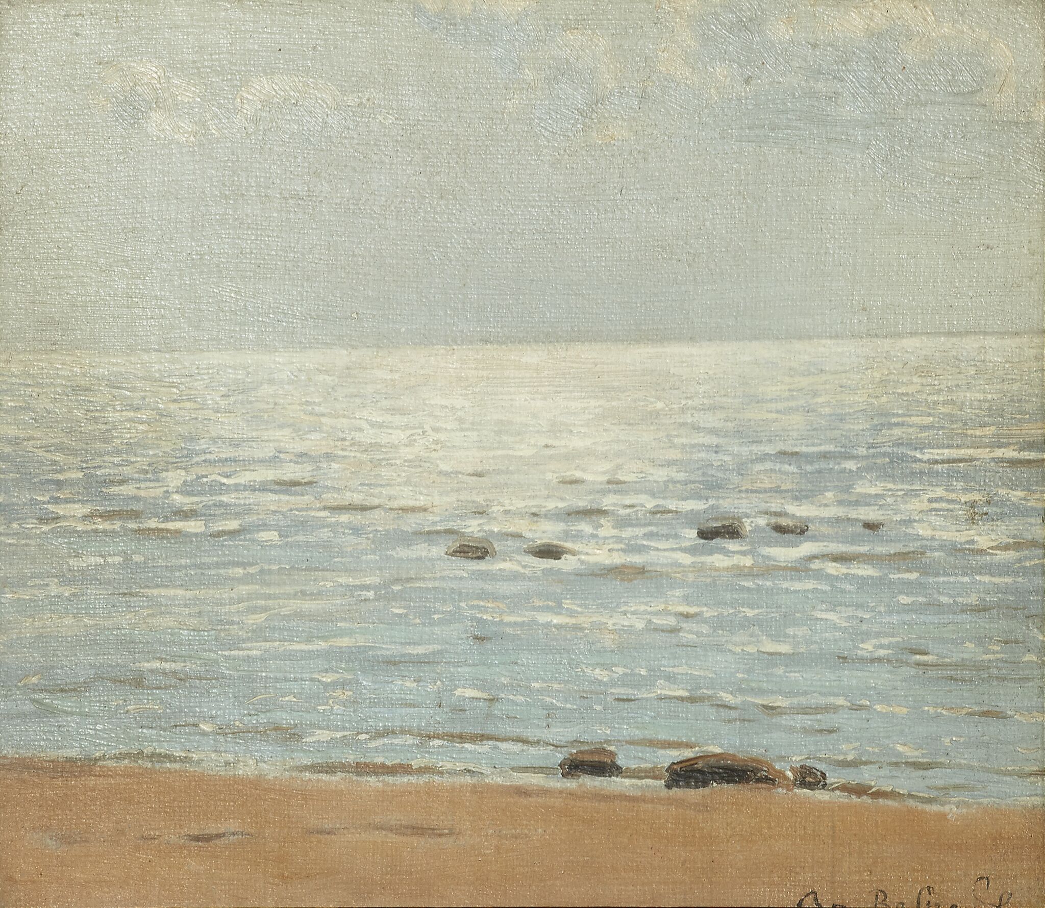 Финляндия. Териоки. Берег залива, Apollinary Vasnetsov, 1881
