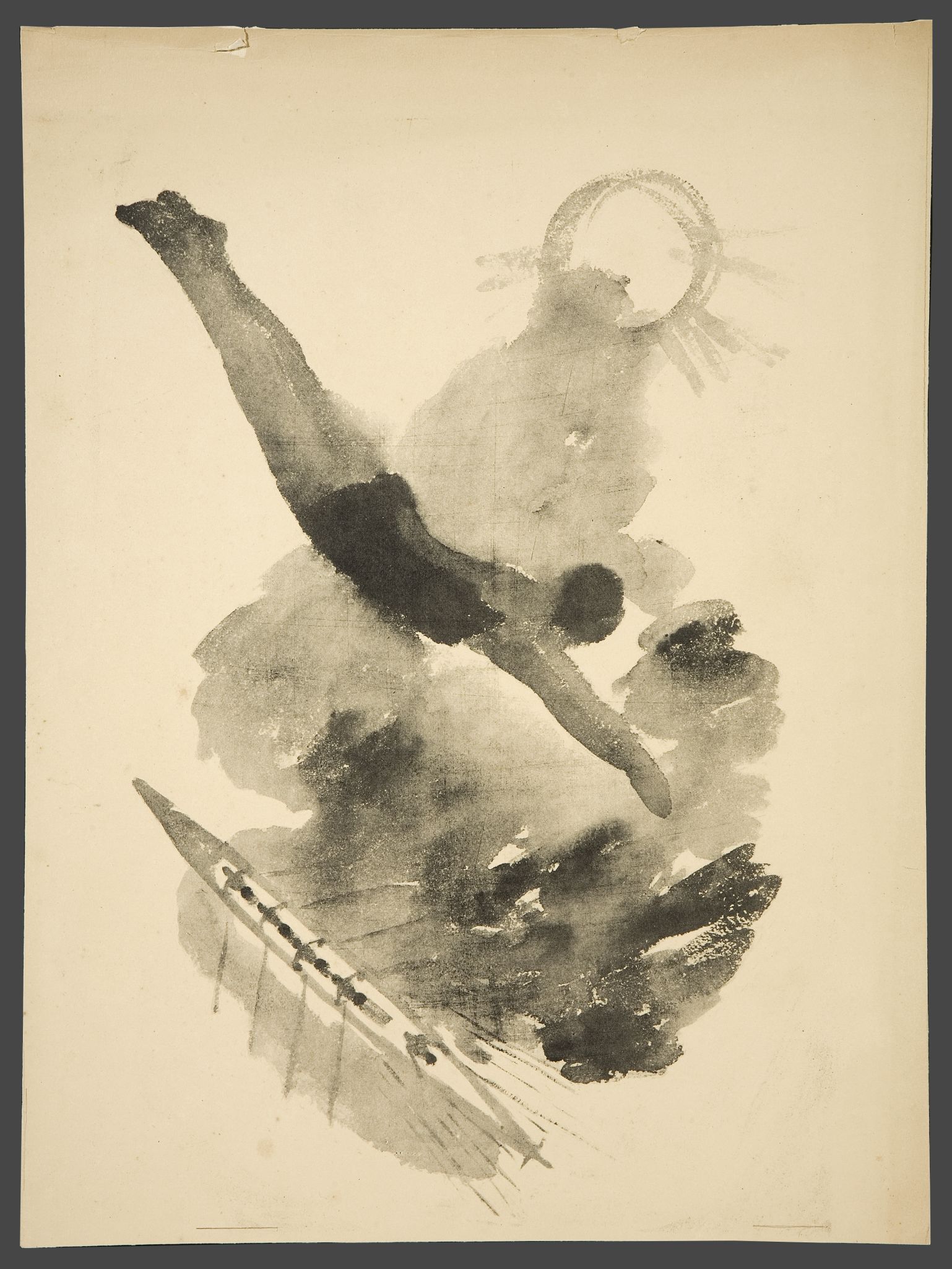 Пловчиха, Ilya Kuleshov, 1929