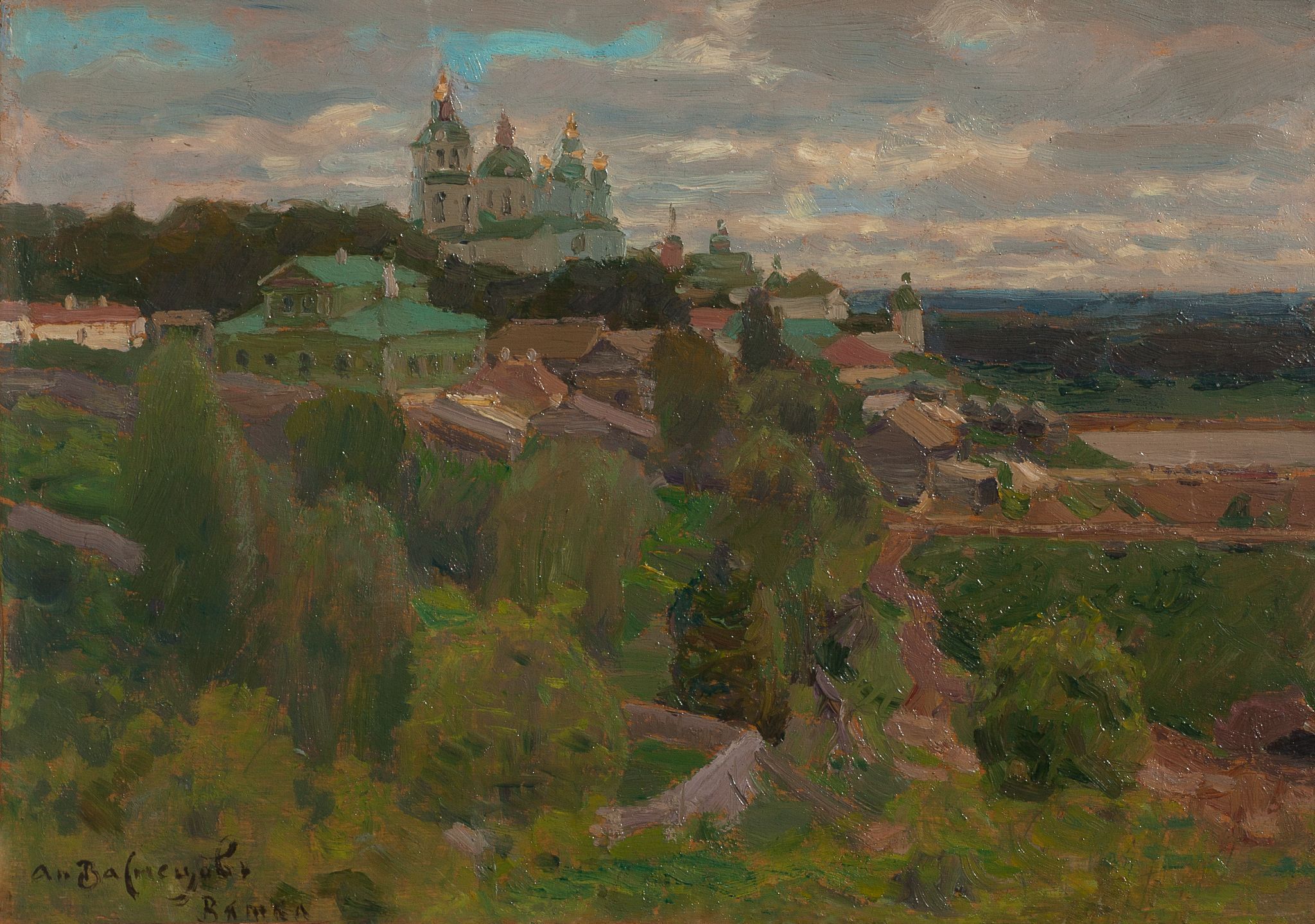 Соборы. г. Вятка, Apollinary Vasnetsov, 1916