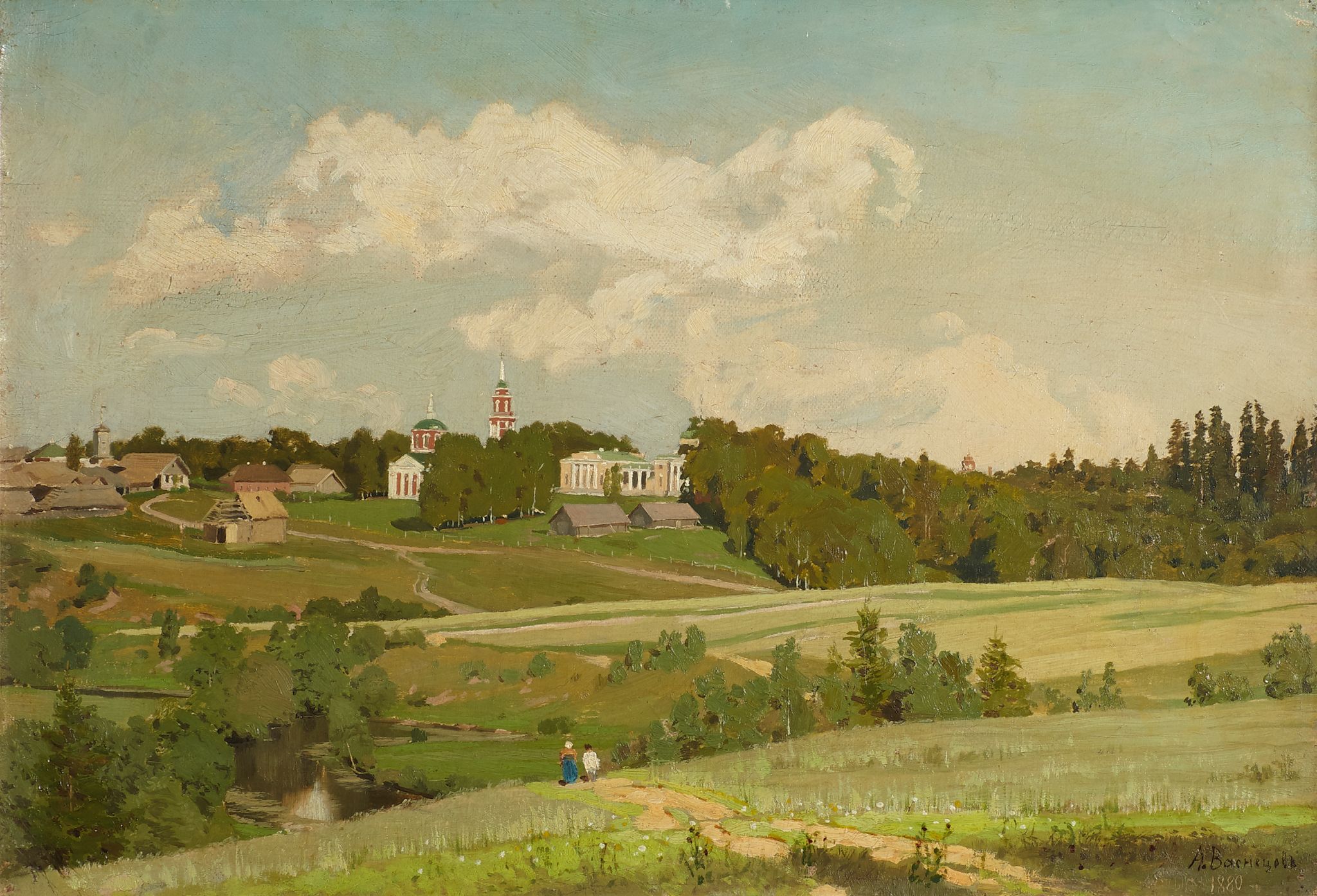 Ахтырка, Apollinary Vasnetsov, 1880