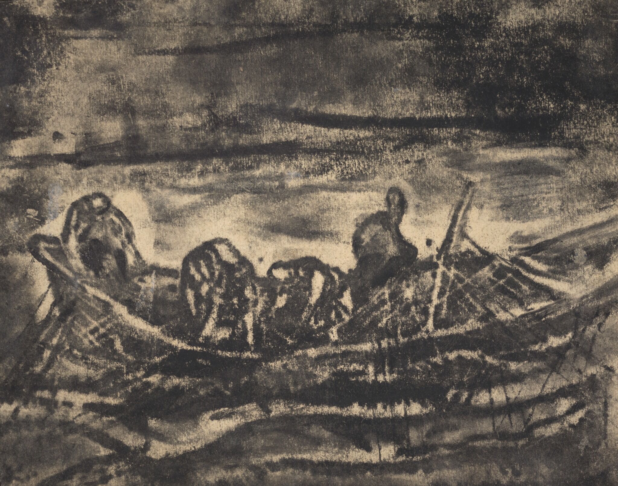 Чудесный улов, Sergey Romanovich, 1920