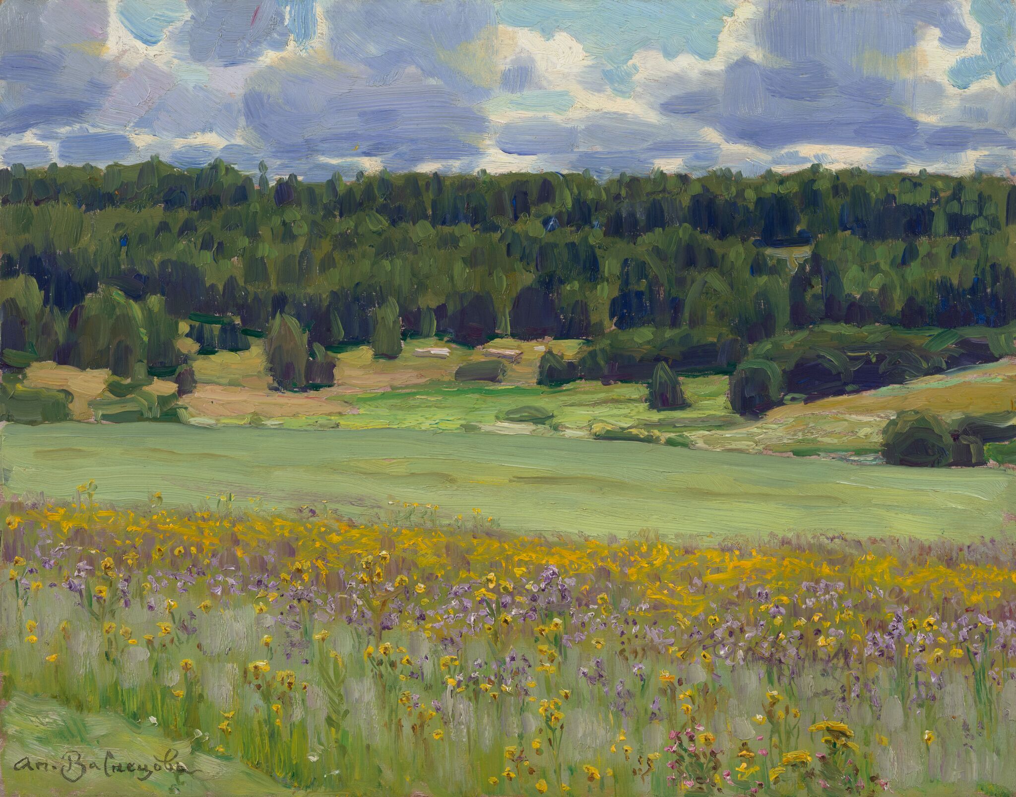 Абрамцевские дали, Apollinary Vasnetsov, 1882-1885