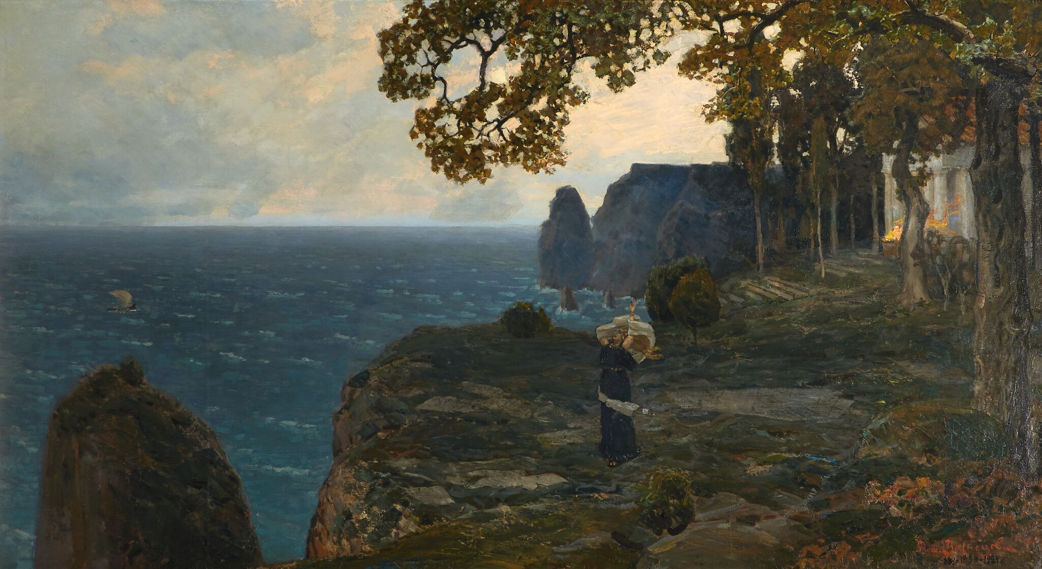 Ифигения в Тавриде, Apollinary Vasnetsov, 1887-1924