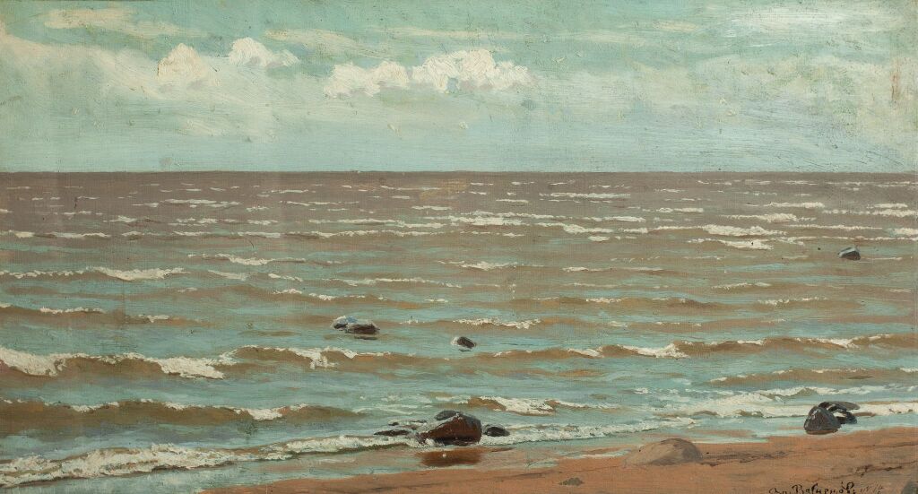 Берег залива. Териоки