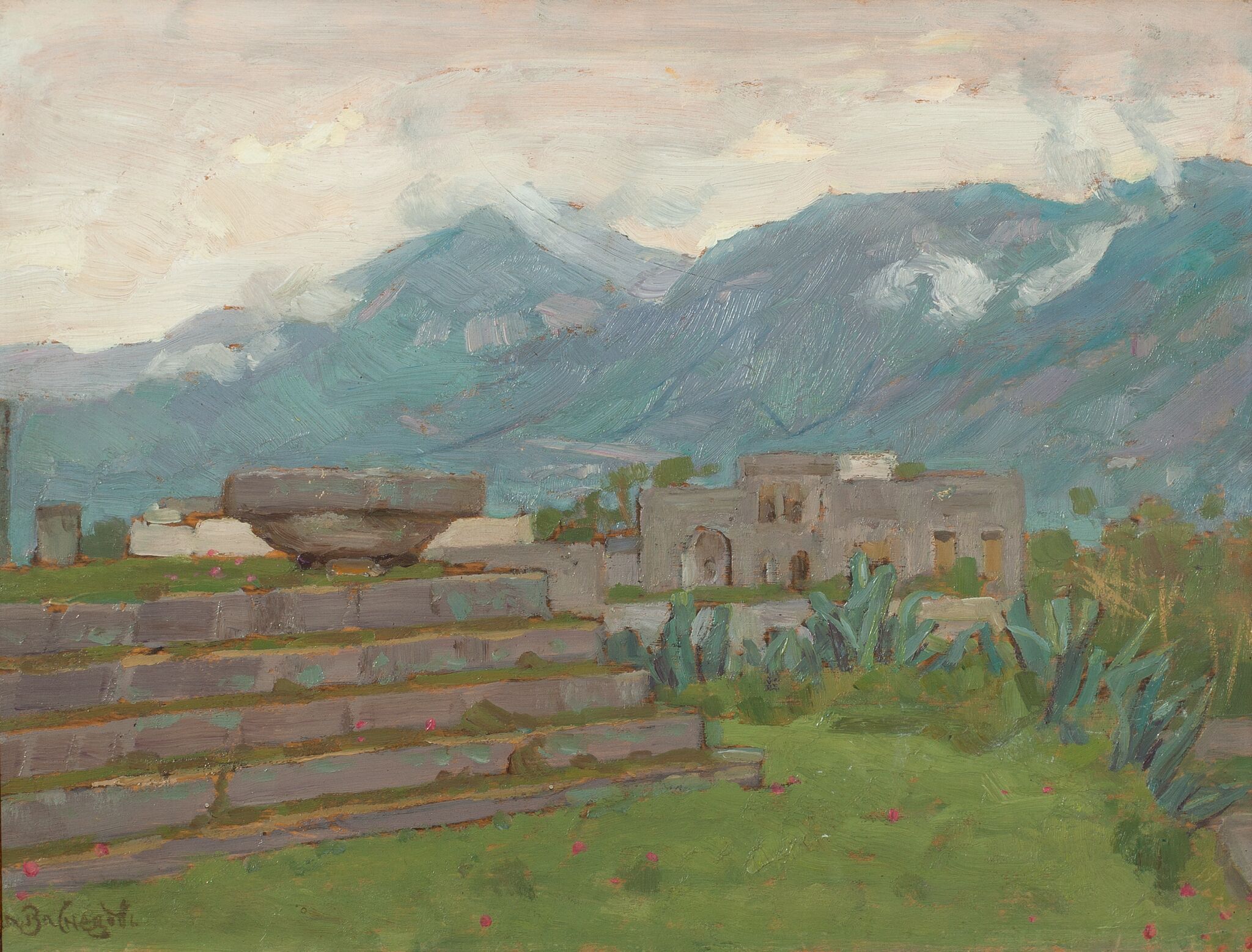 Храм Геркулеса. Помпеи, Apollinary Vasnetsov, 1898