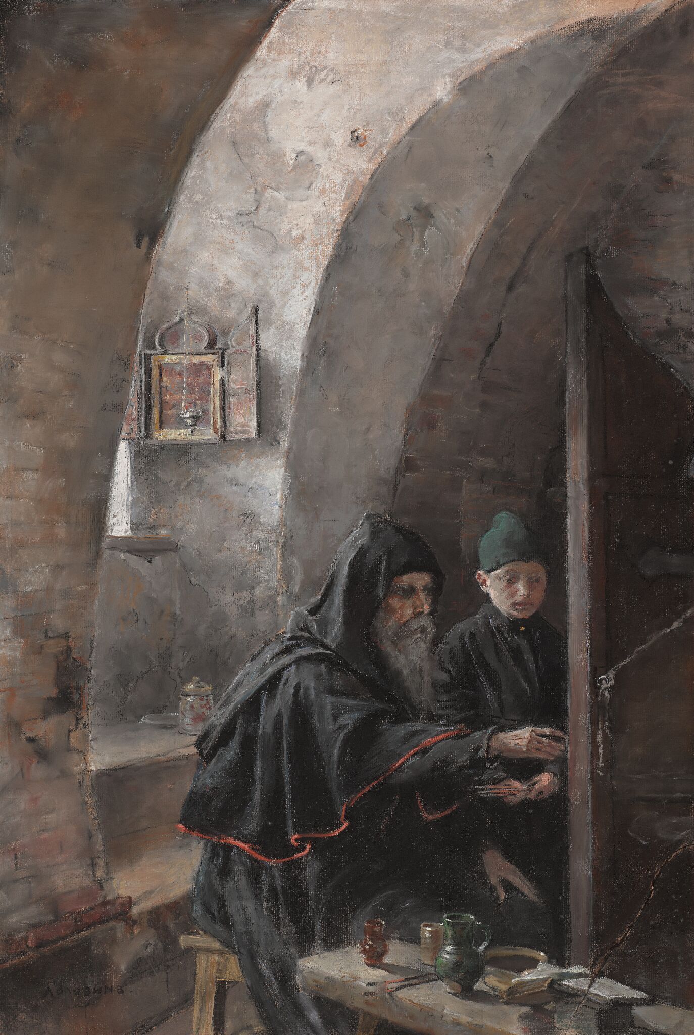 Древне-русский иконописец, Aleksandr Golovin, 1894