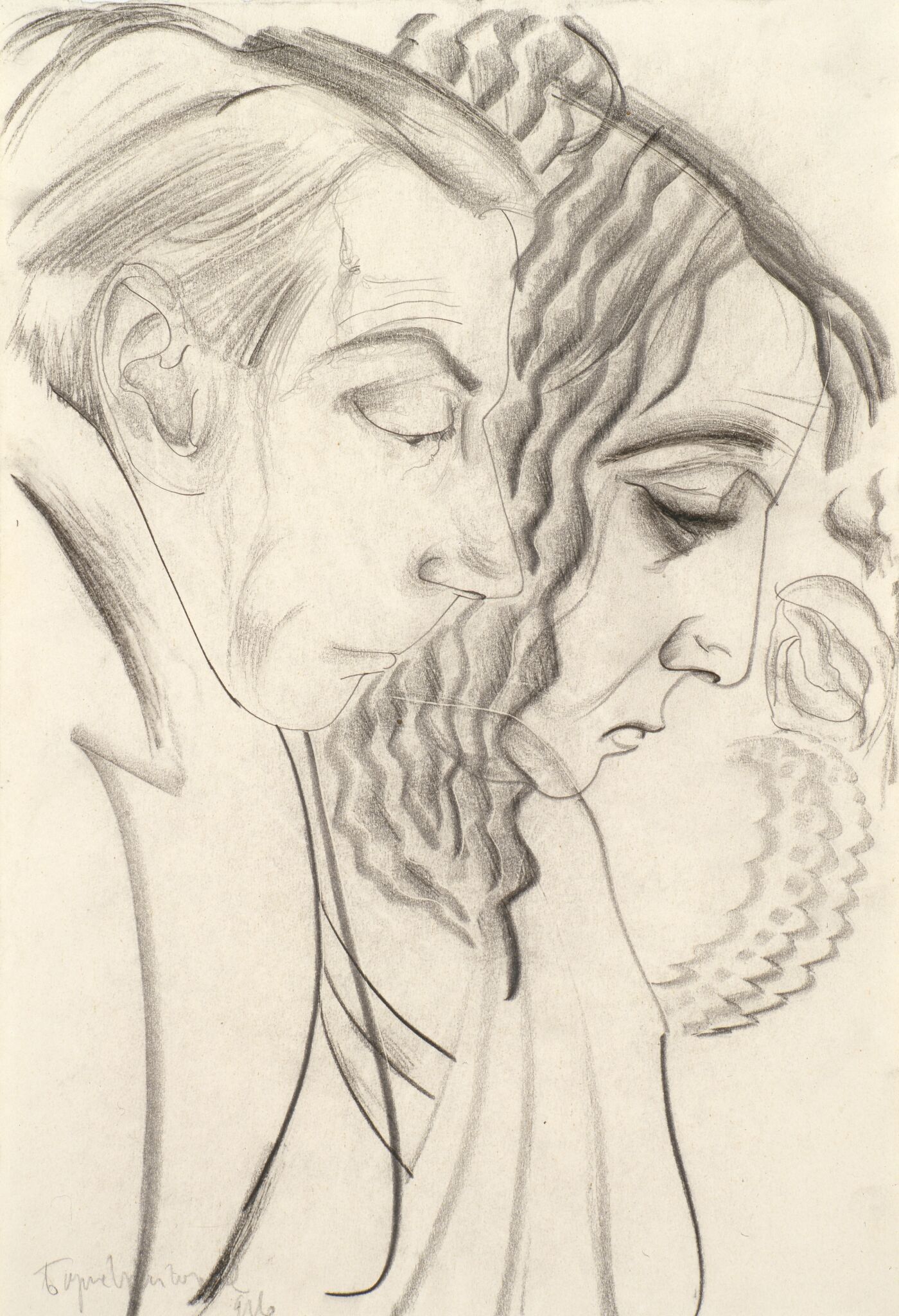 Хлебников в будущем, Boris Grigoriev, late 19th – early 20th century
