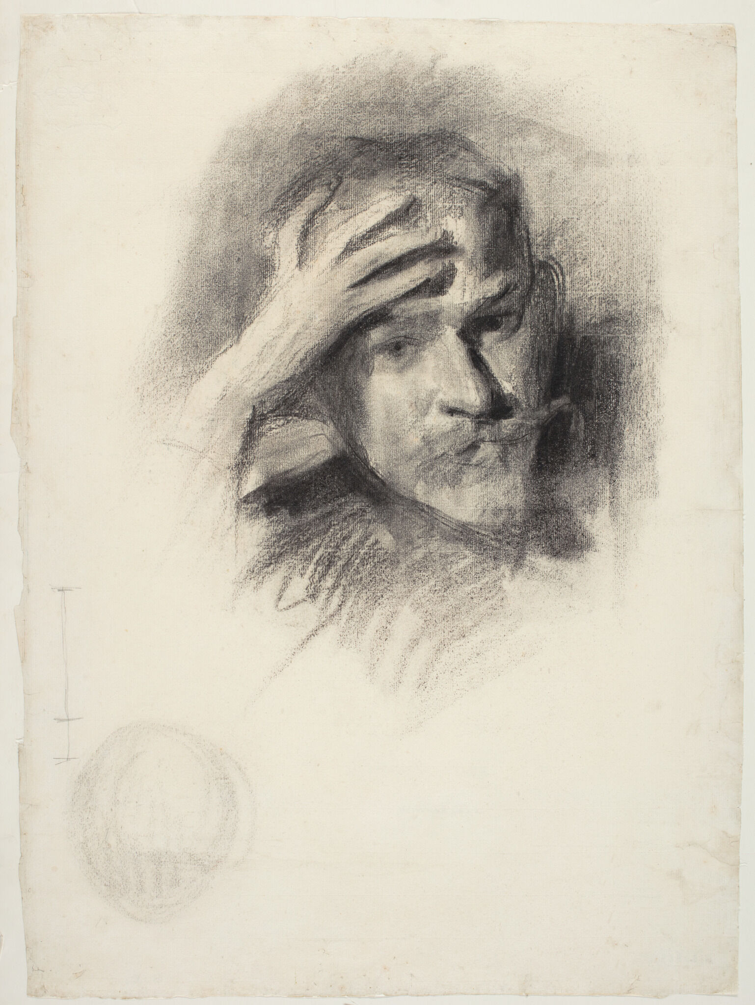 Автопортрет, Victor Borisov-Musatov, 1904-1905
