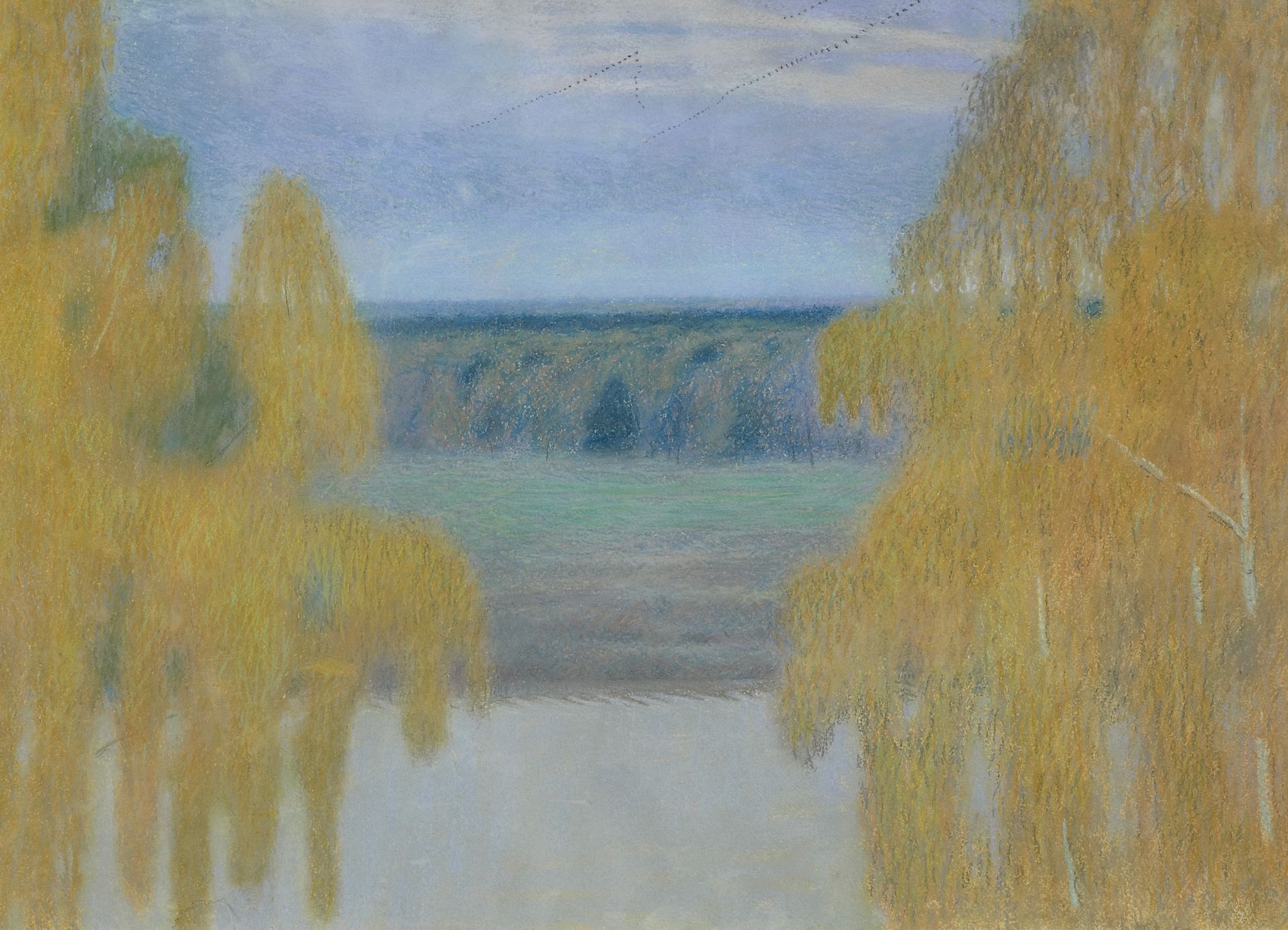Осень, Victor Borisov-Musatov, 1905