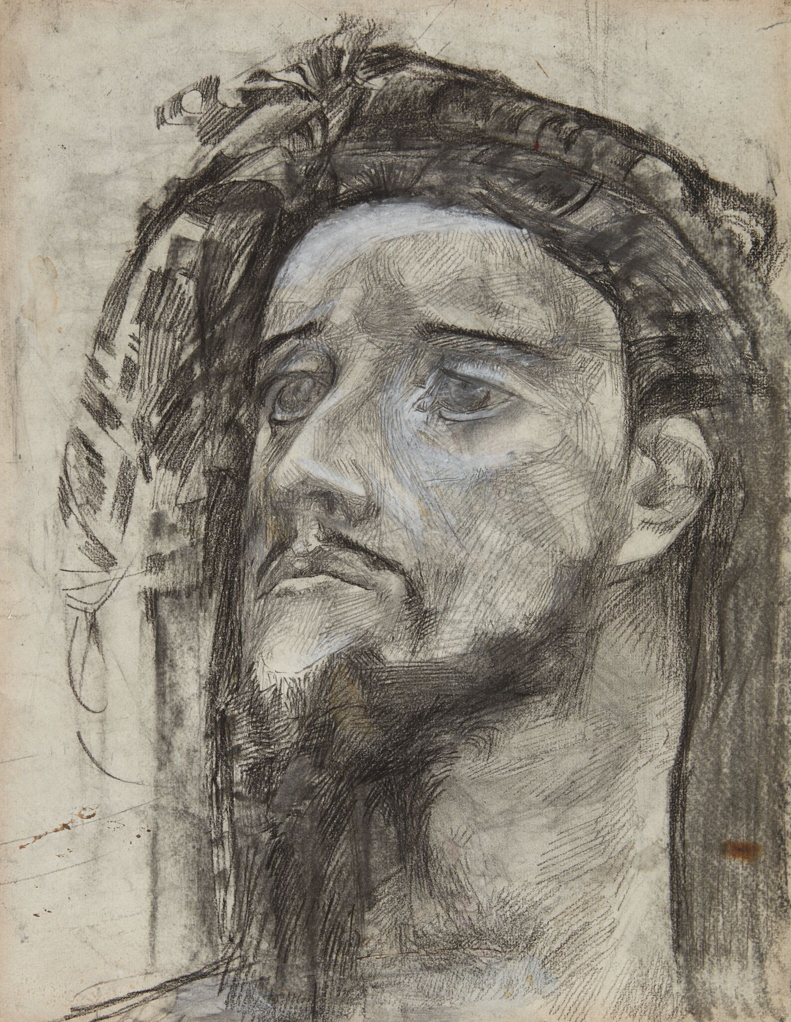 Голова пророка, Mikhail Vrubel, 1904