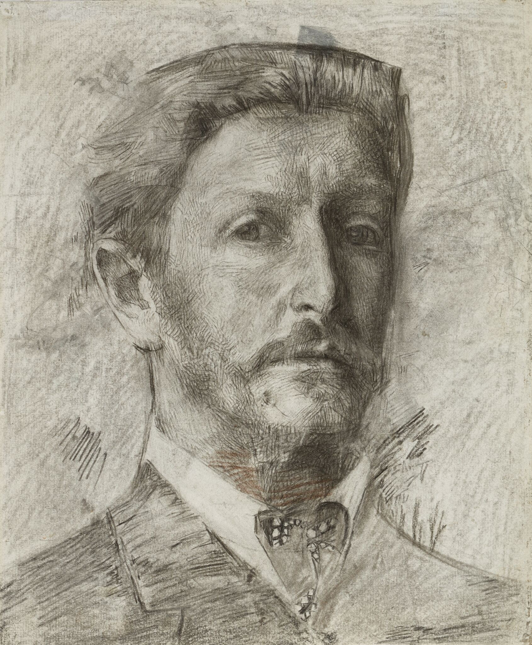 Автопортрет, Mikhail Vrubel, 1904-1905