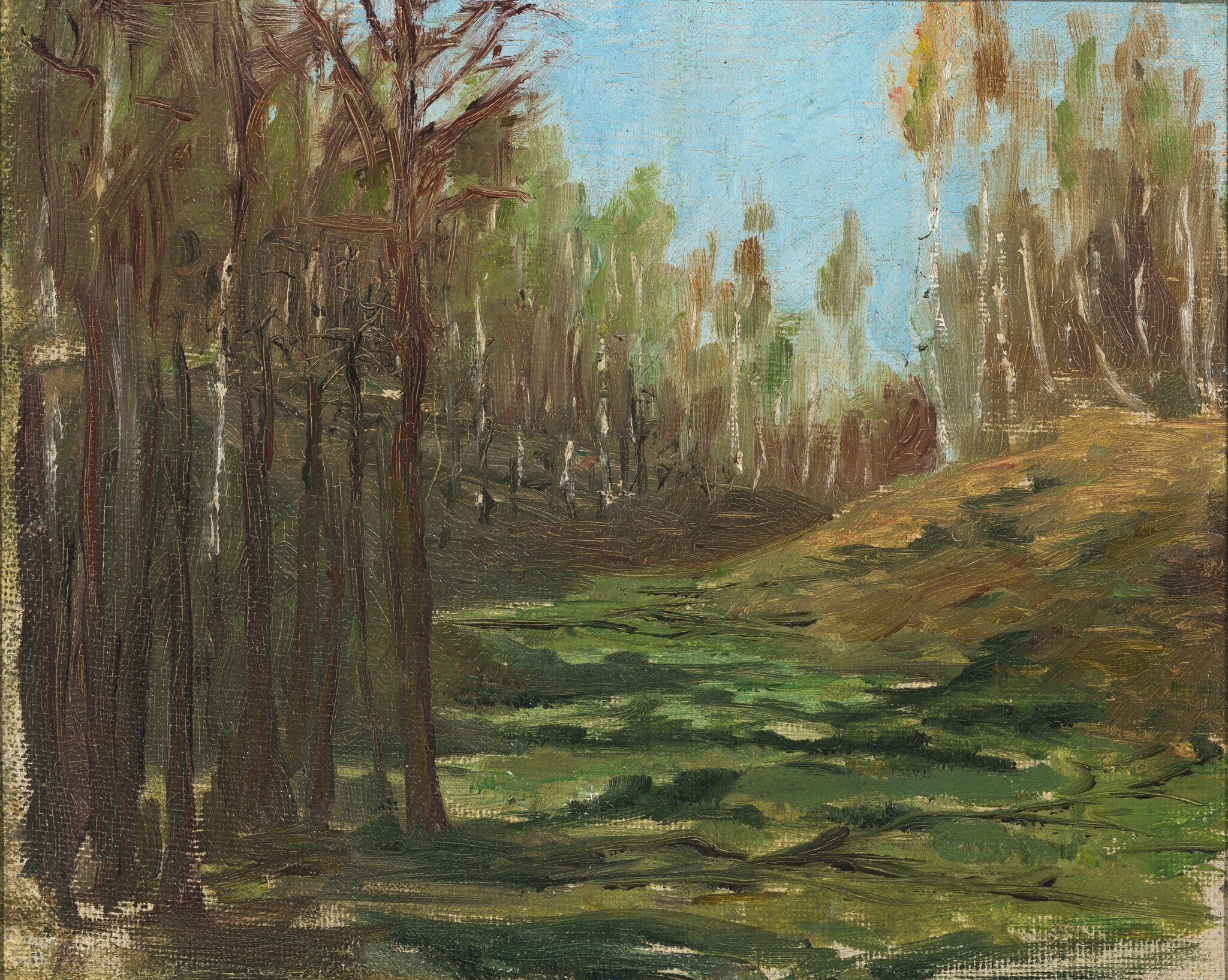 Осенний пейзаж, Anna Golubkina, mid-1890s–mid-1920s