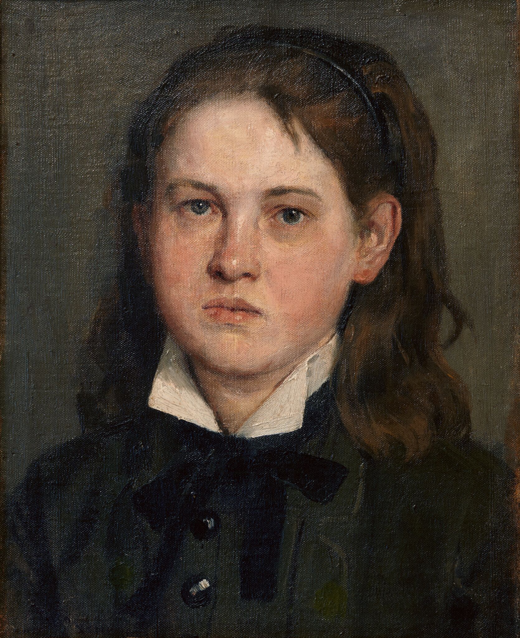 Портрет Иларии Александровны Спасской, Viktor Vasnetsov, 1879
