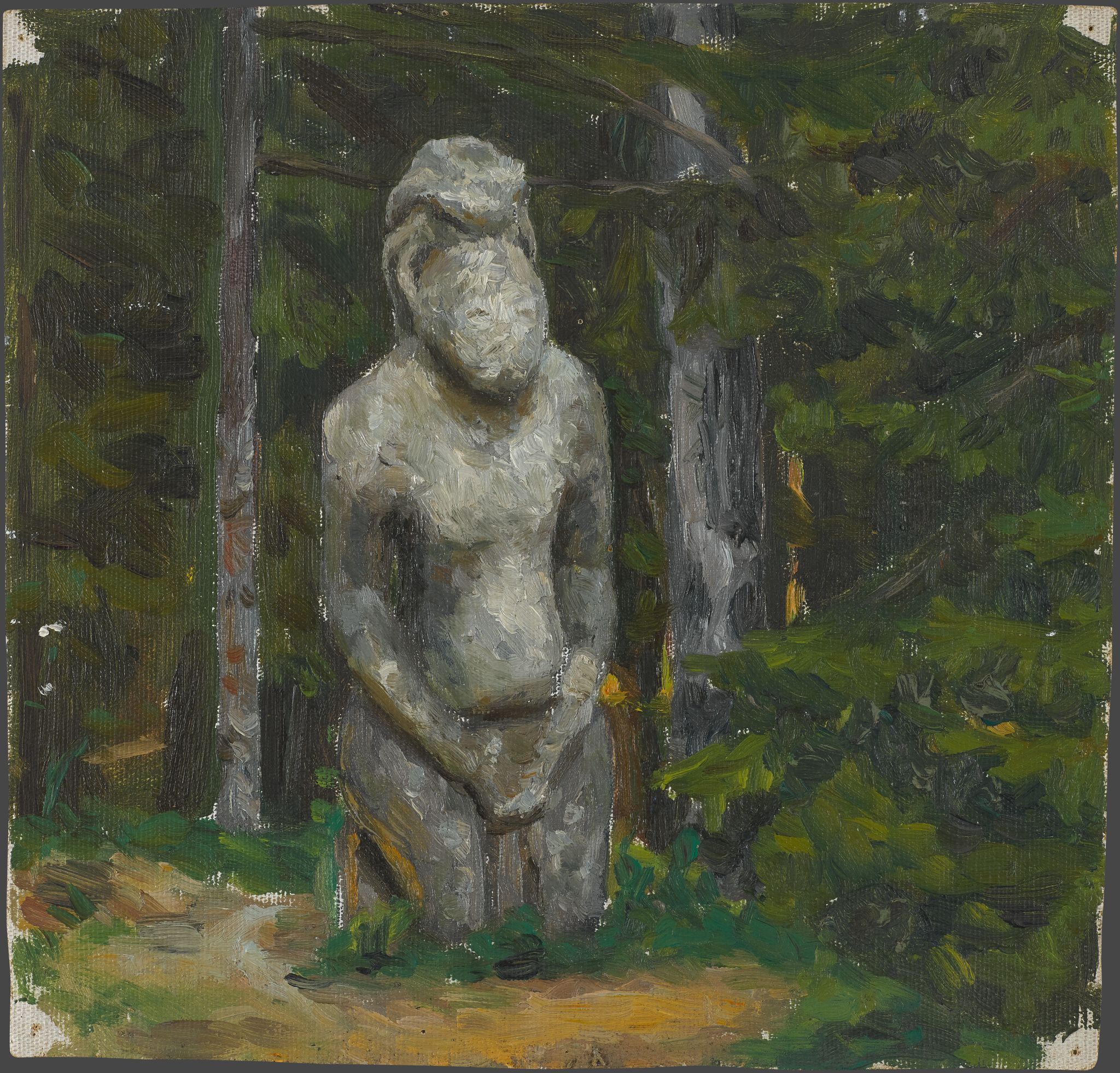 Абрамцево. Скифская баба, Viktor Vasnetsov, 1890s