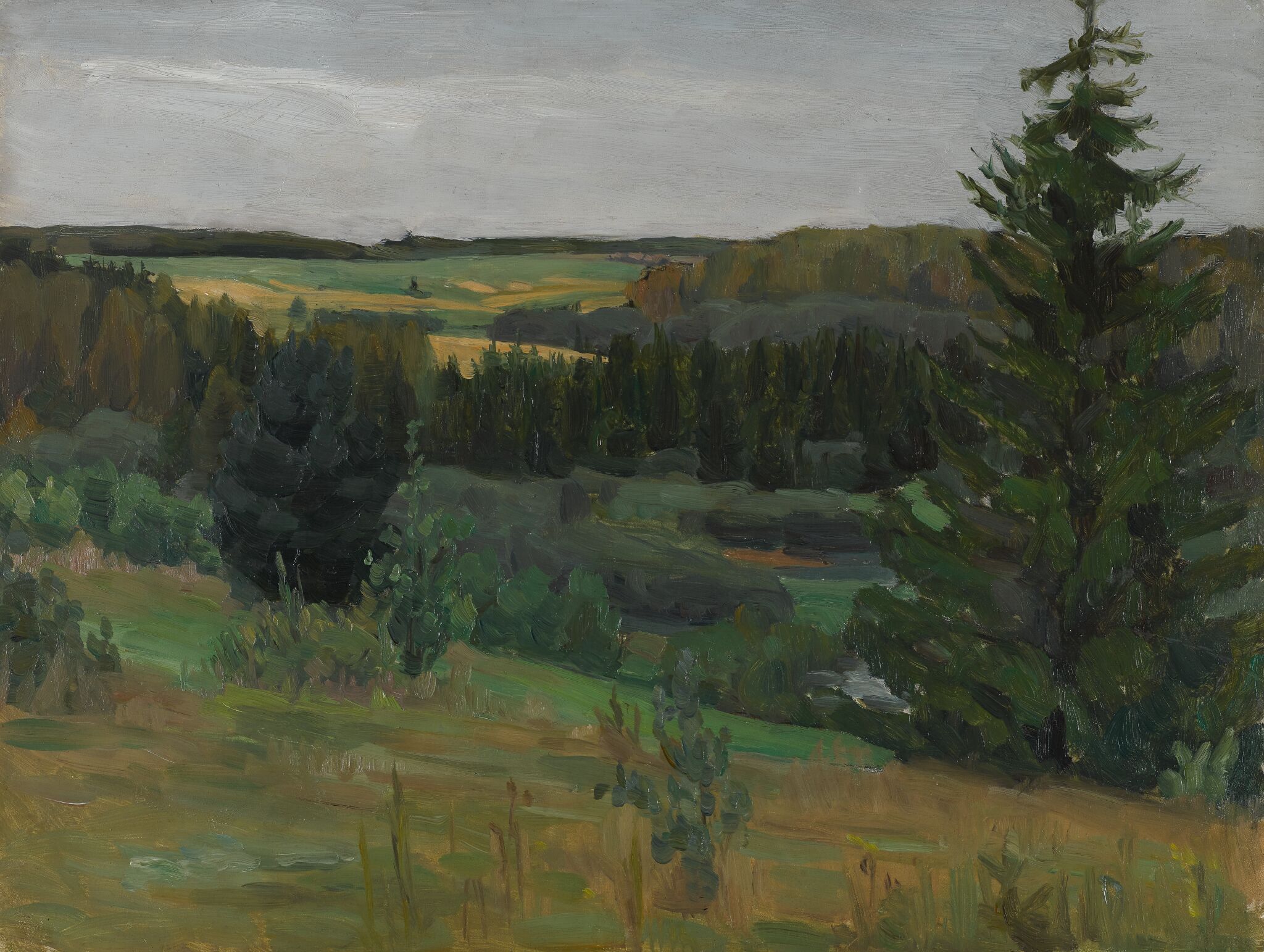 В окрестностях Абрамцева, Viktor Vasnetsov, 1890s