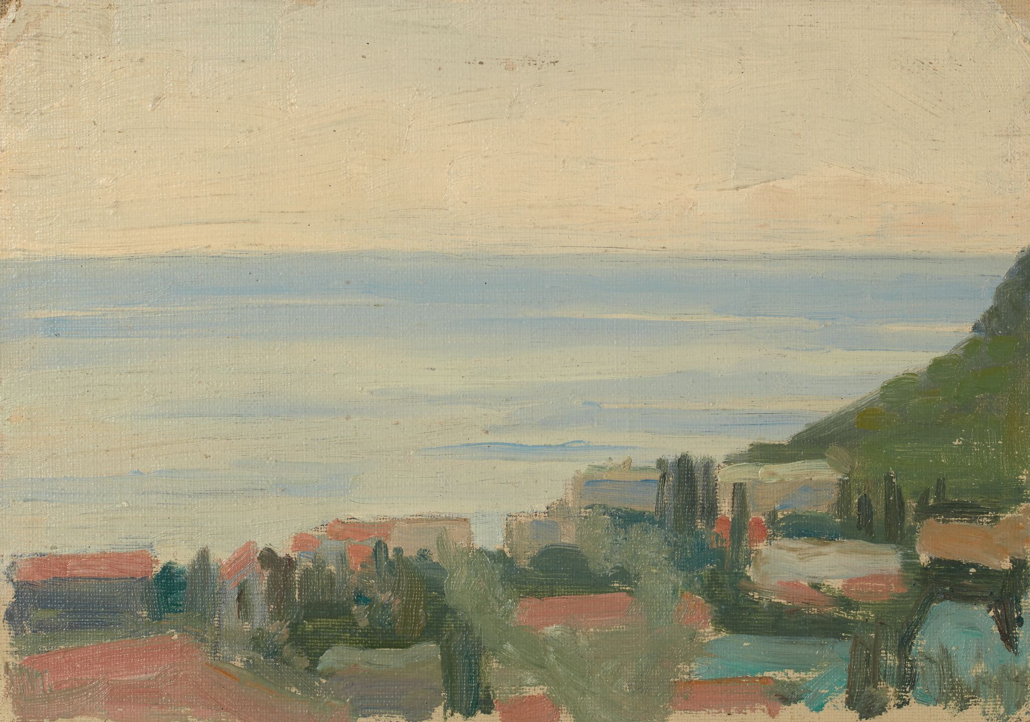 Приморское селение, Viktor Vasnetsov, late 1890s – early 1910s
