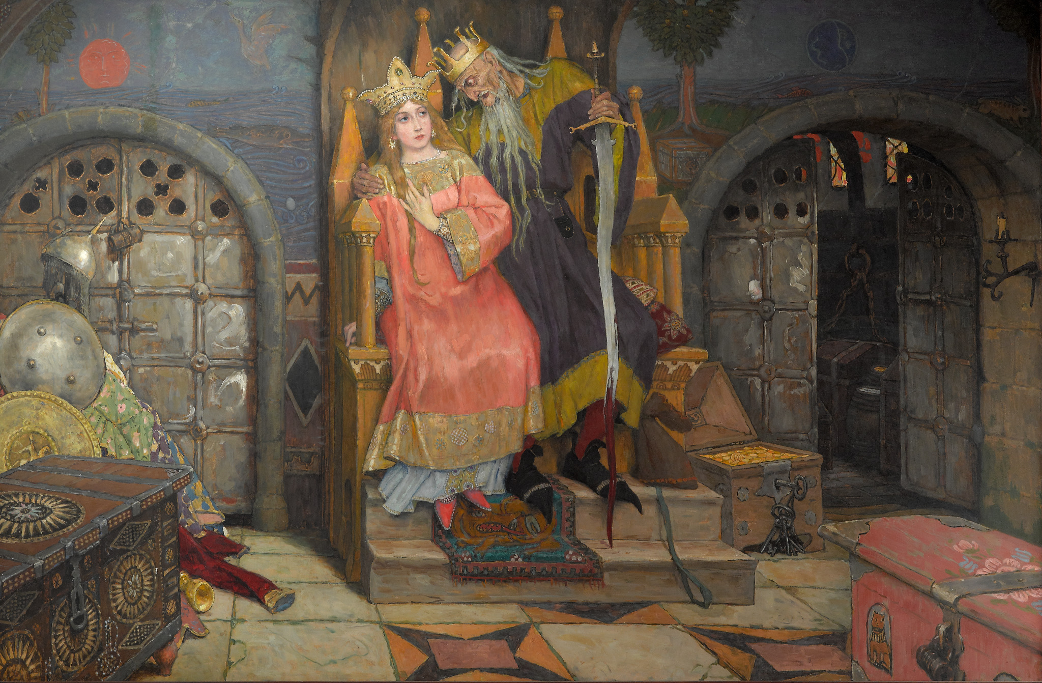 Кащей Бессмертный, Viktor Vasnetsov, 1917-1919