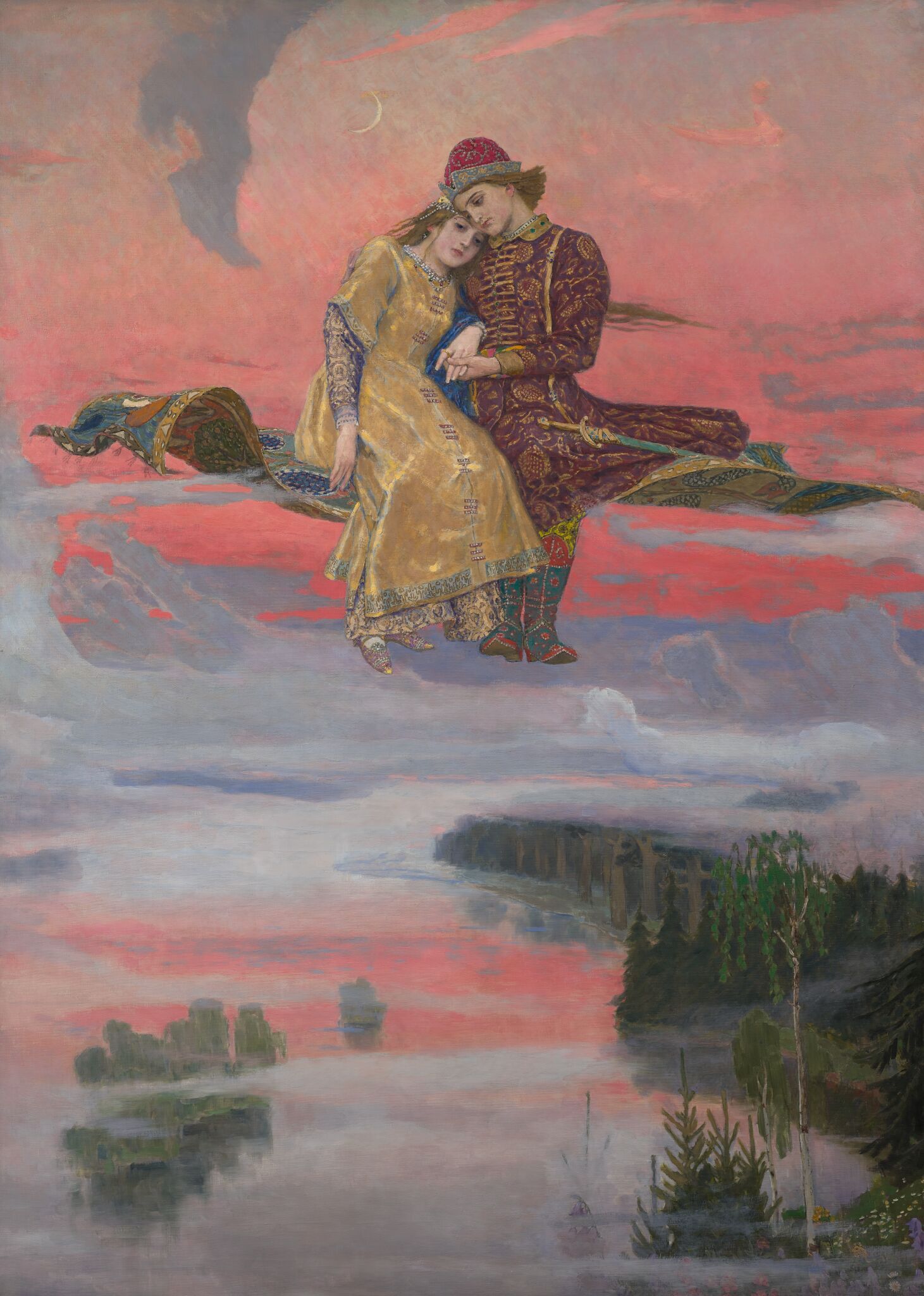 Ковер-самолет, Viktor Vasnetsov, 1920-1923, 1925