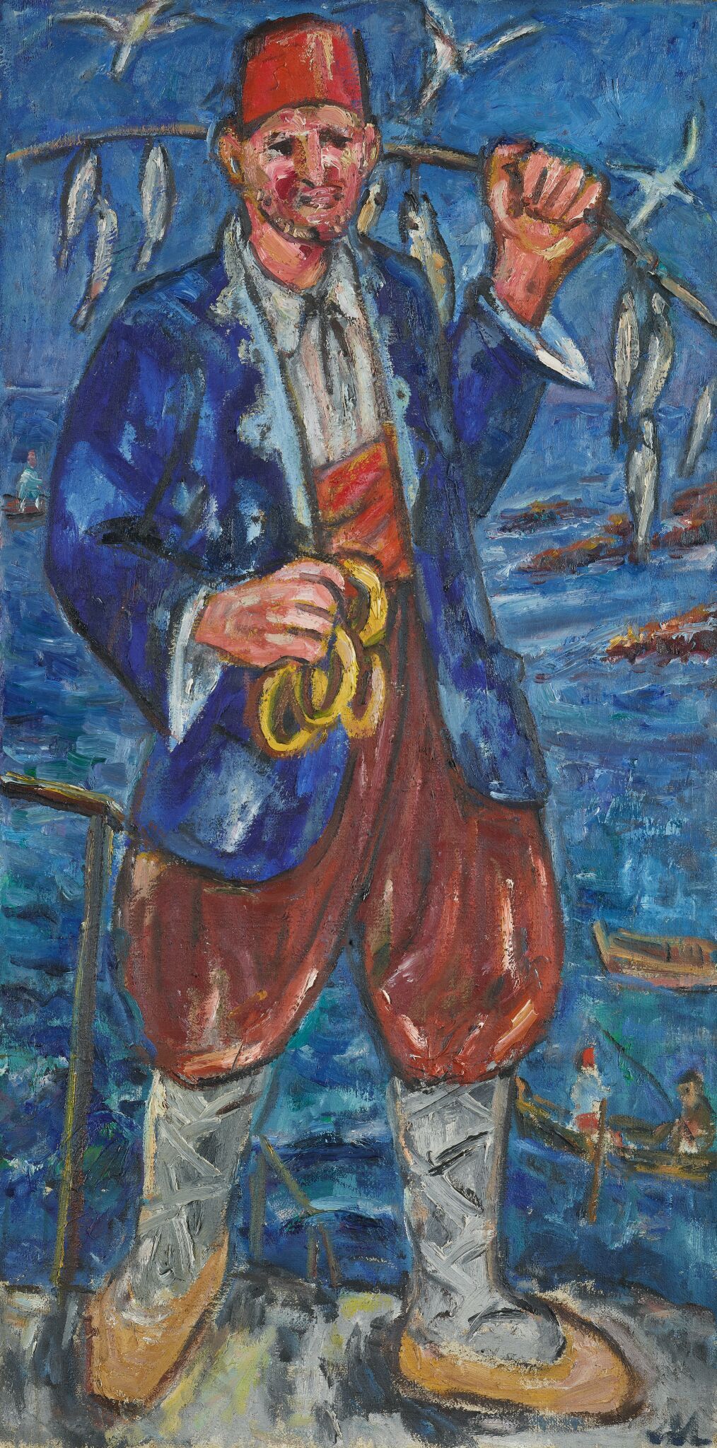 Турок. Из несостоявшегося путешествия в Турцию, Mikhail Larionov, 1910